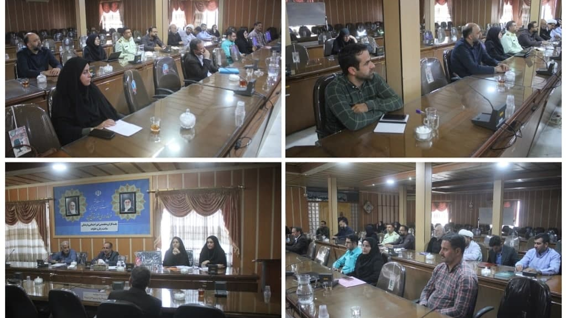 چهارمین جلسه کارگروه تخصصی امور اجتماعی و فرهنگی ، سلامت ، زنان و خانواده شهرستان در سال 1402 برگزار شد