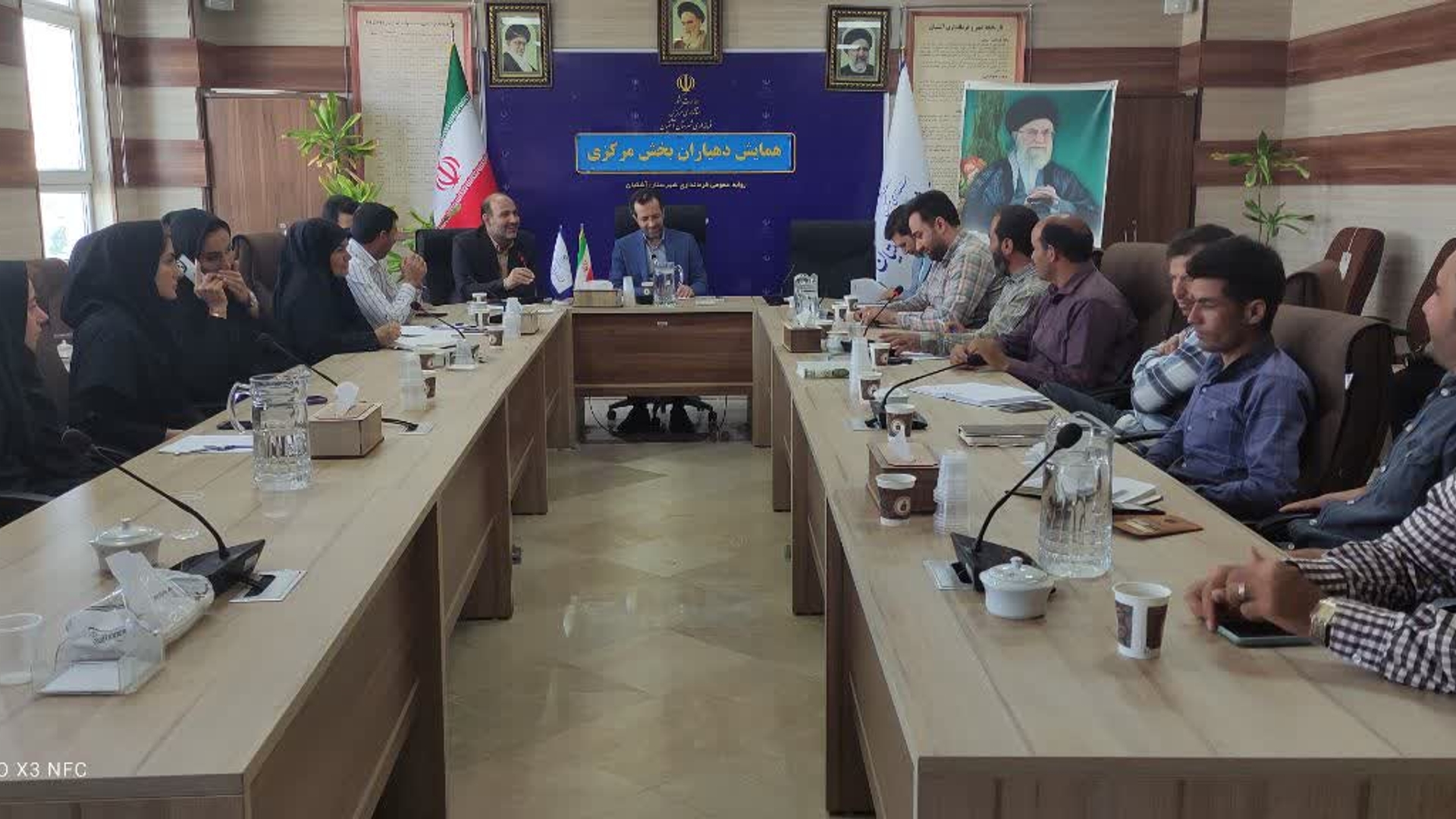 همایش دهیاران بخش مرکزی شهرستان آشتیان