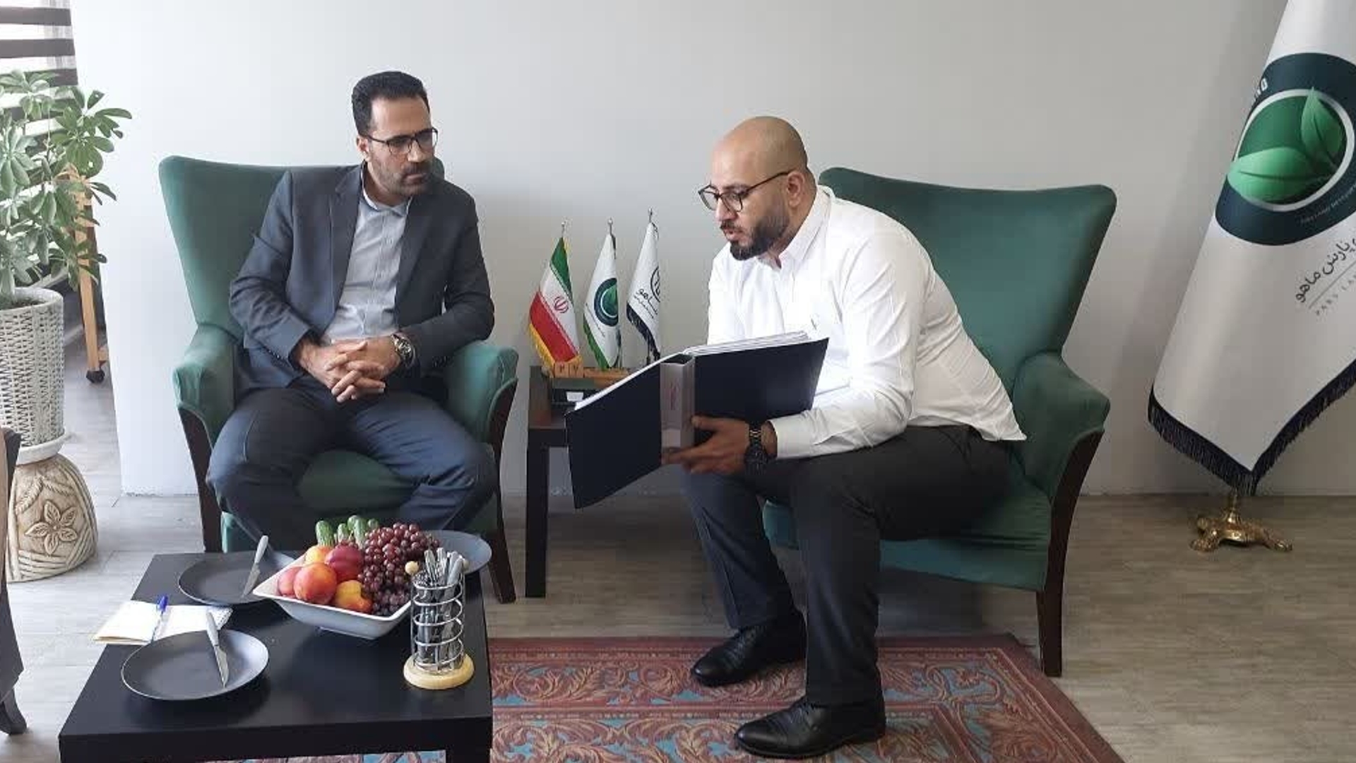 برگزاری جلسه با مدیرعامل شرکت توسعه سرزمین پارس