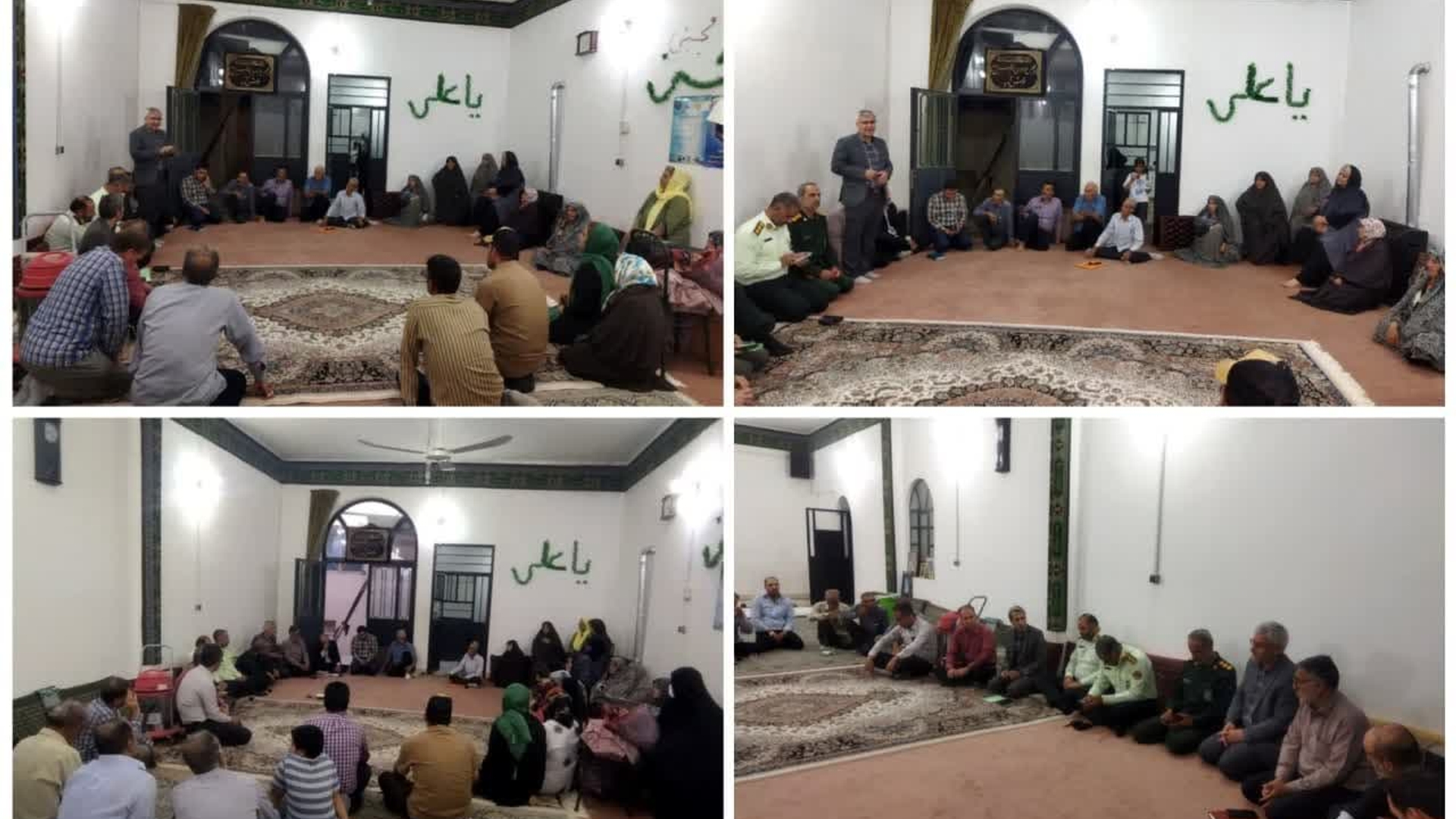 فرماندار از روستای عاشقه شهرستان خمین بازدید کرد