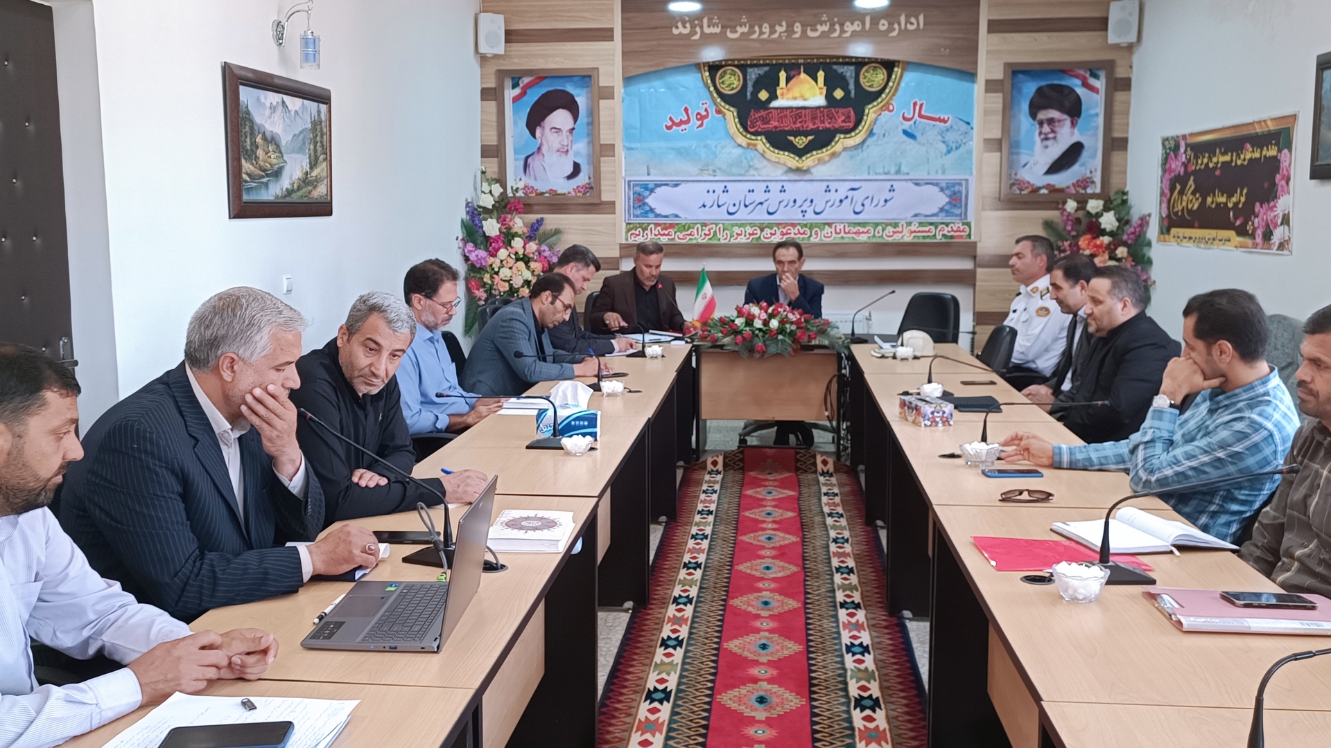 جلسه شورای آموزش و پرورش شهرستان شازند برگزار شد