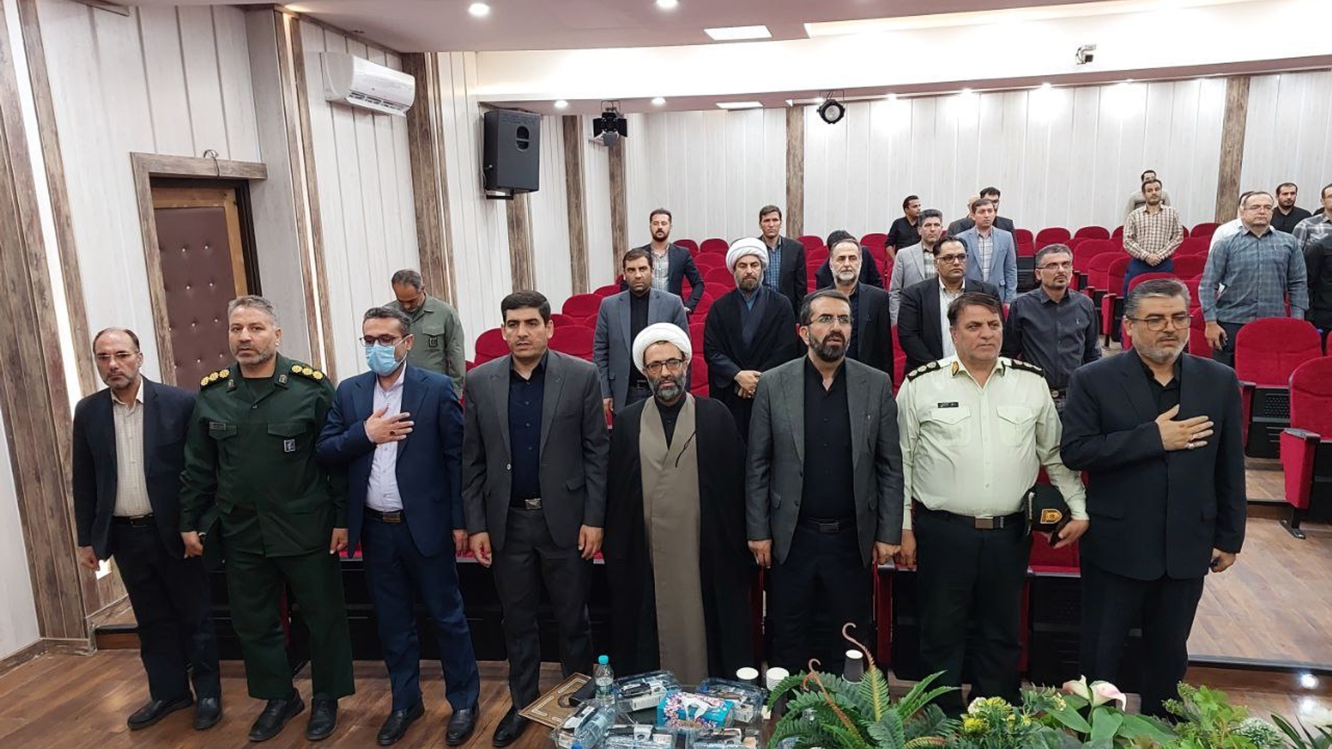 آیین تکریم و معارفه سرپرست فرمانداری شهرستان محلات برگزار شد.