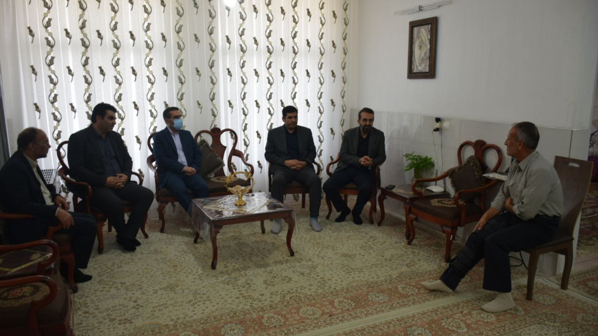 دیدار با جانباز سرافراز دفاع مقدس و برادر شهید والامقام شهید خاکپور