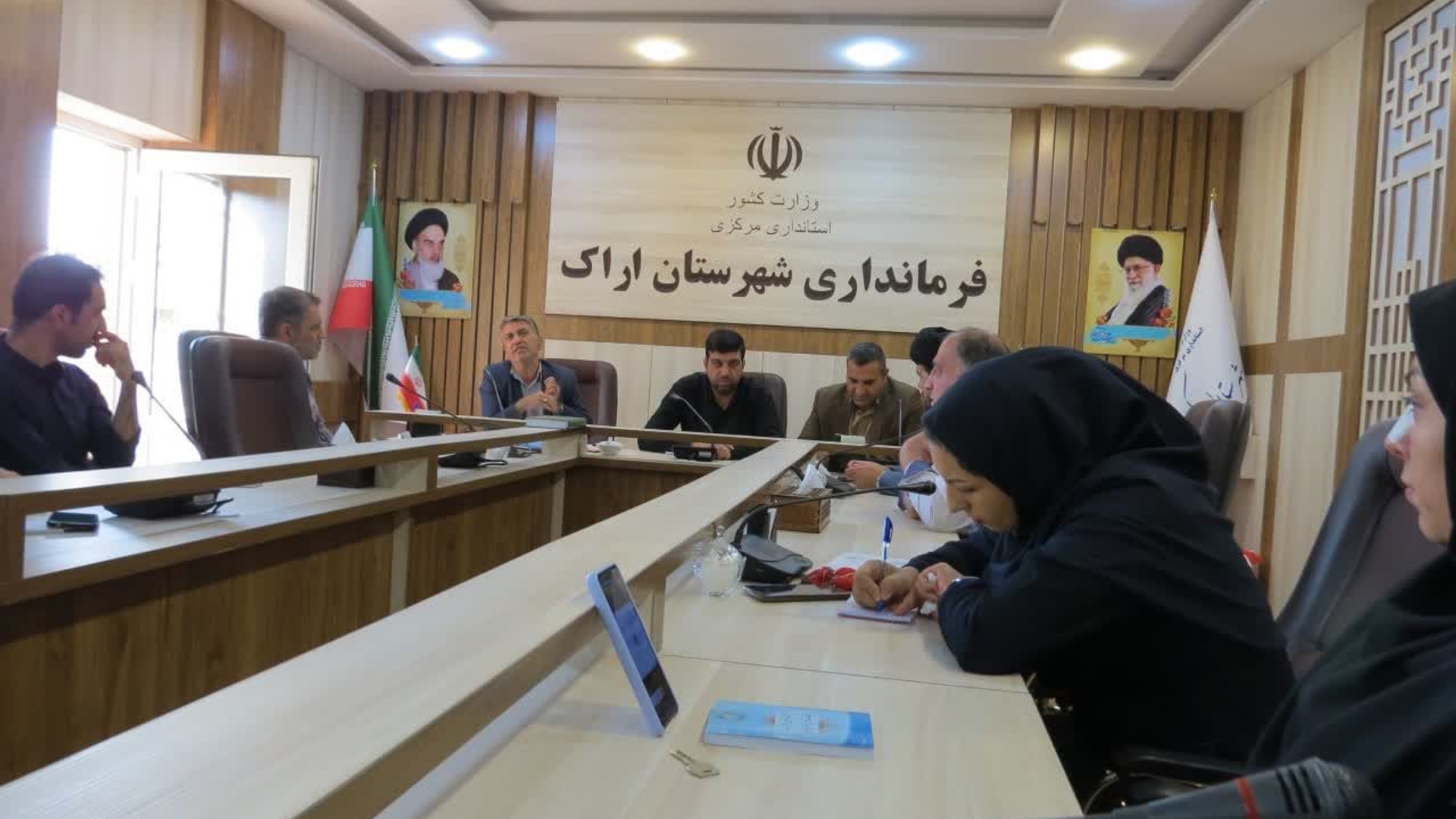 ❇️🔻برگزاری جلسه ستاد  انتخابات شهرستان اراک در سال ۱۴۰۲