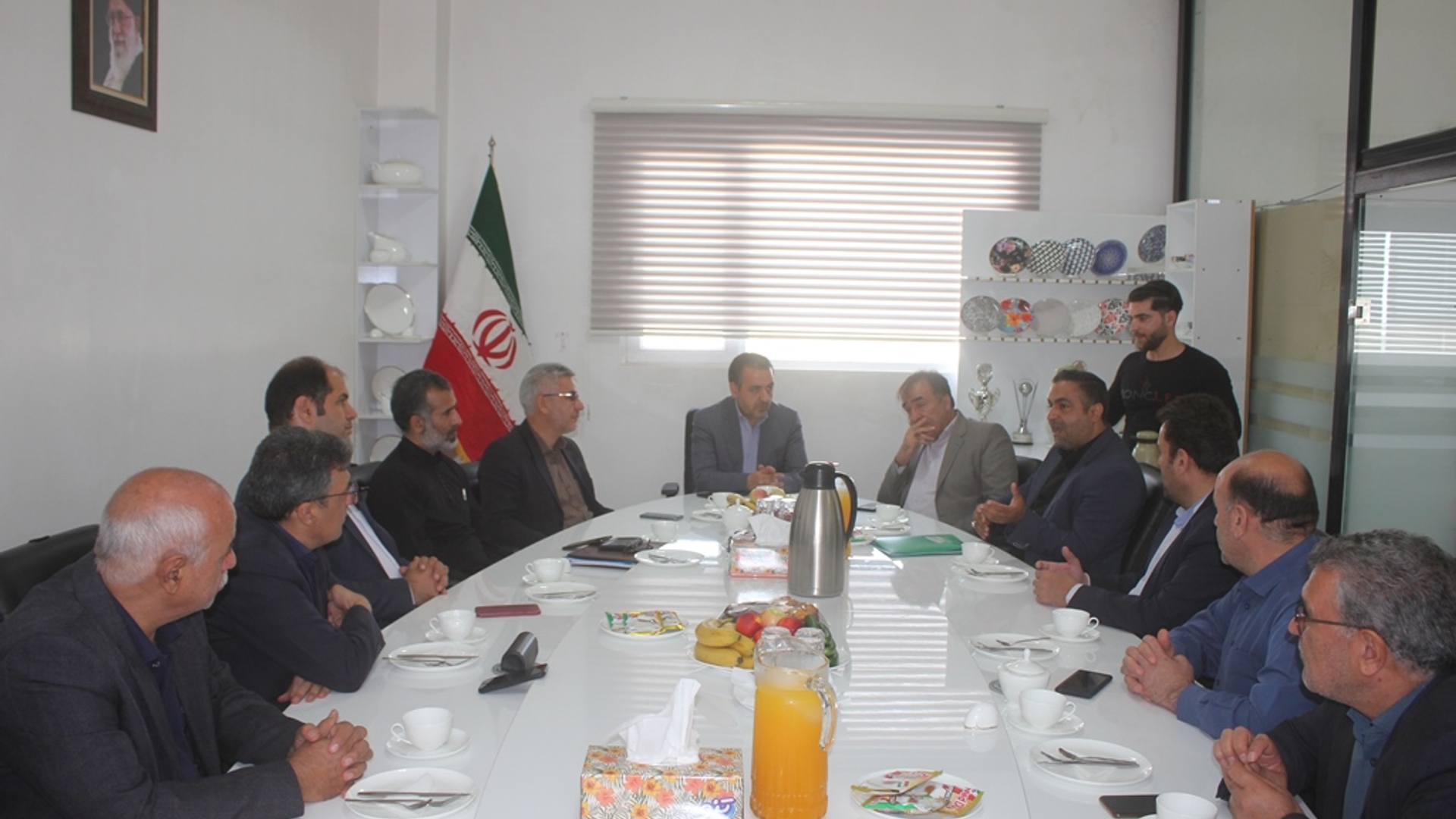 معاون هماهنگی امور اقتصادی استانداری مرکزی از شهرک صنعتی قورچی باشی بازدید کرد