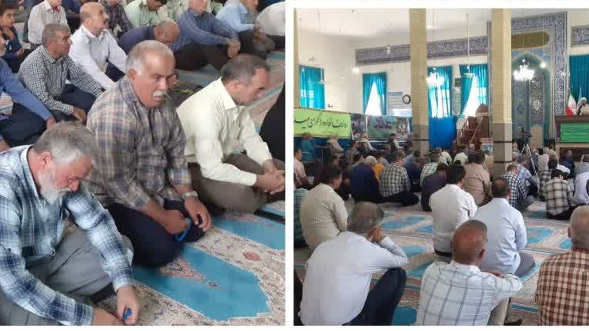 نماز عبادی سیاسی جمعه این هفته(23 تیرماه) کمیجان در محل مصلای شهر برگزار گردید