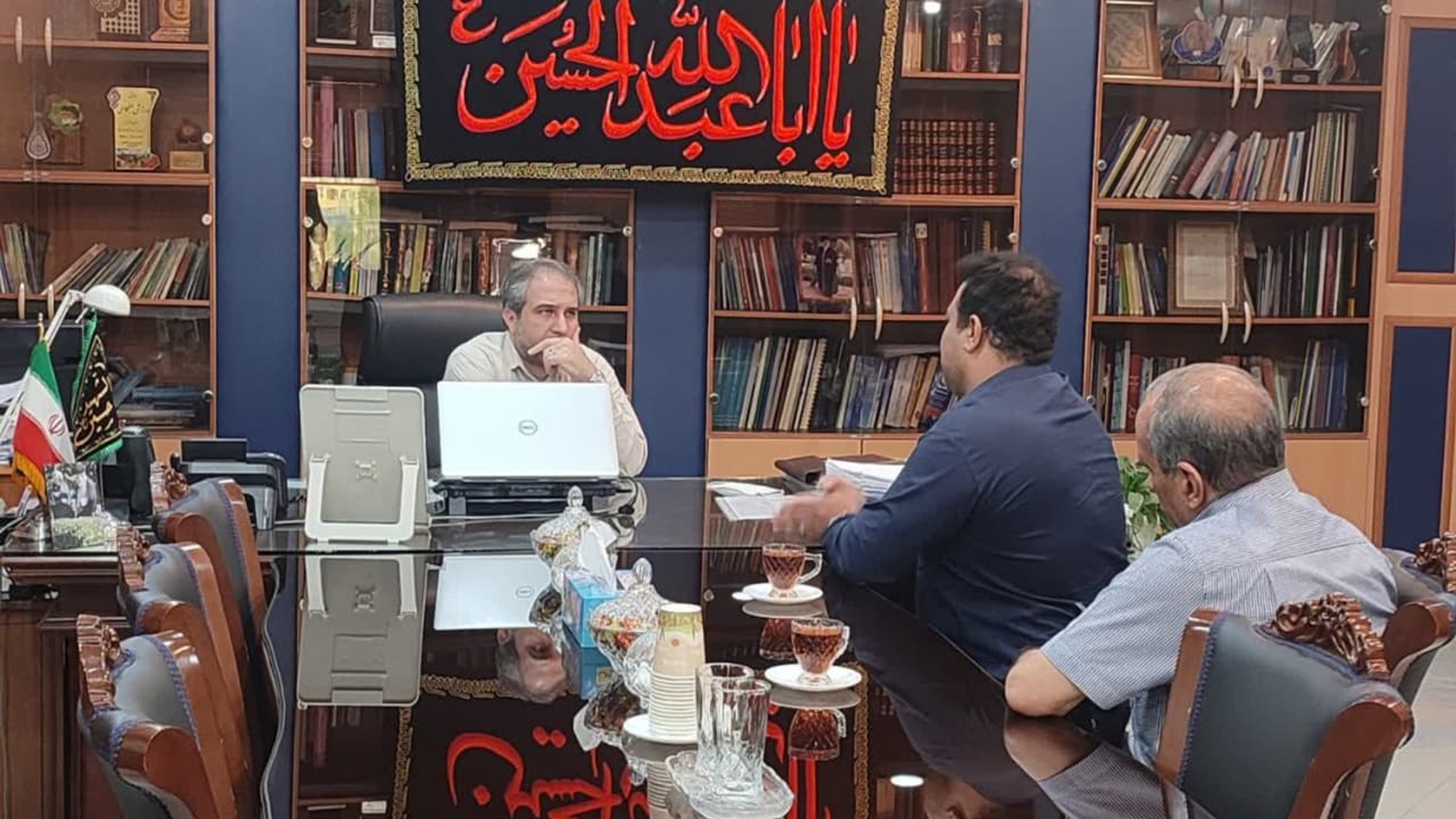 ملاقات مردمی " مهدی الیاسی " معاون  استاندار و فرماندار ویژه شهرستان ساوه.