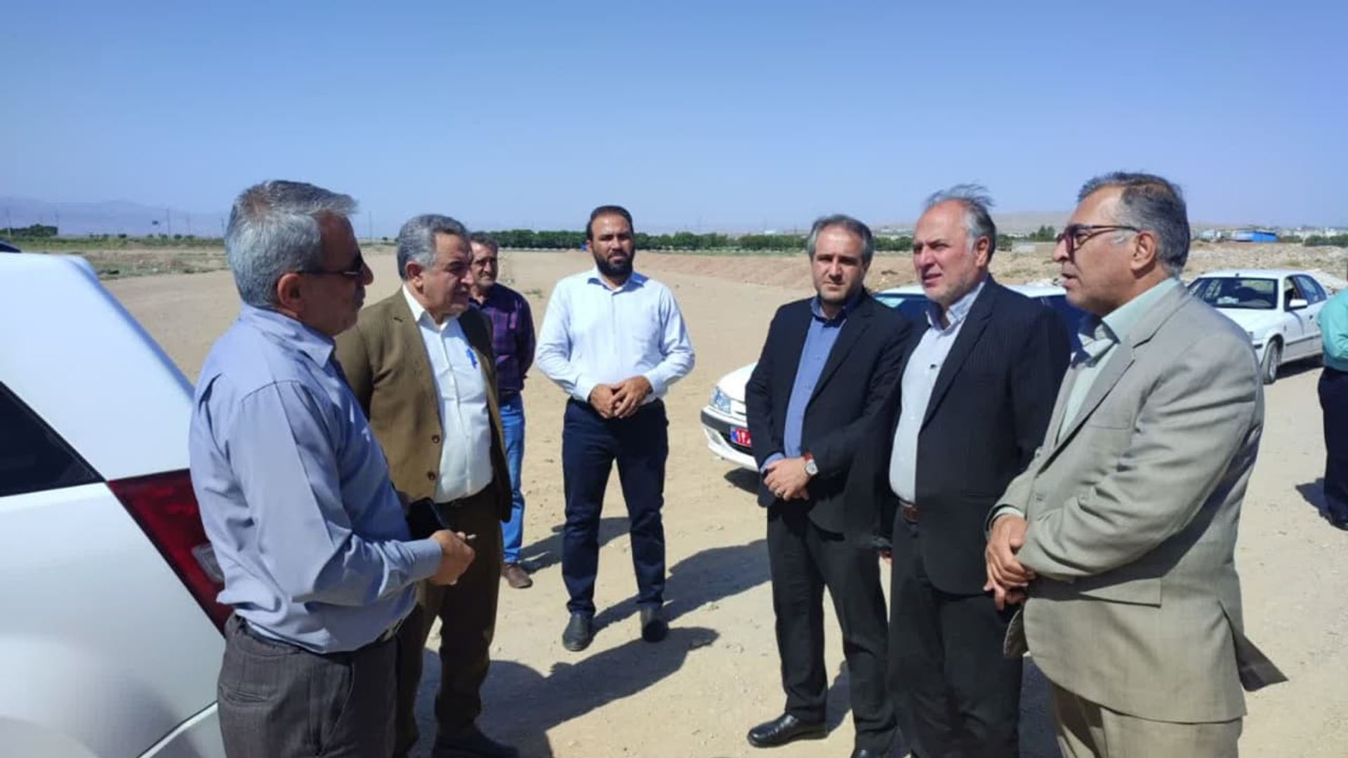 بازدید از روند احداث کمربندی جنوب و شرق ساوه