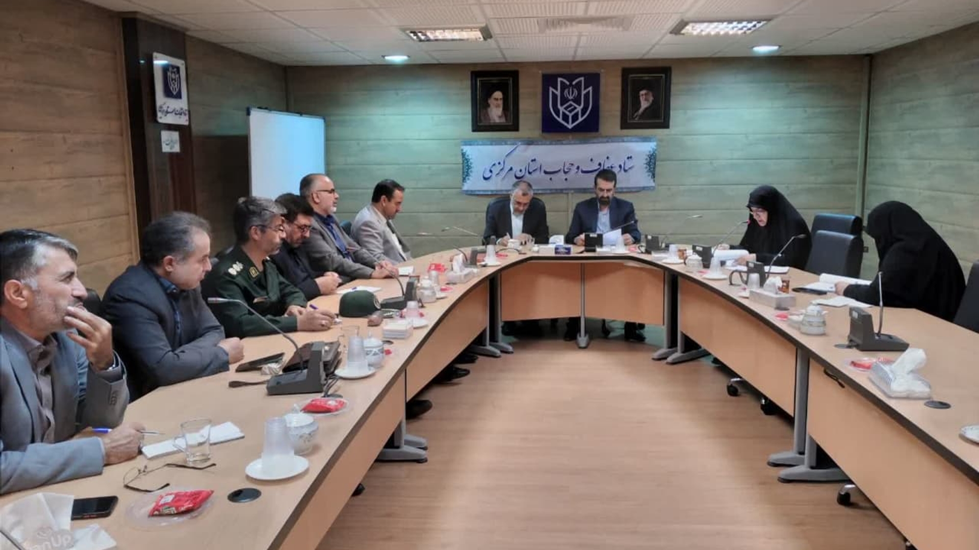 جلسه ستاد عفاف و حجاب استان