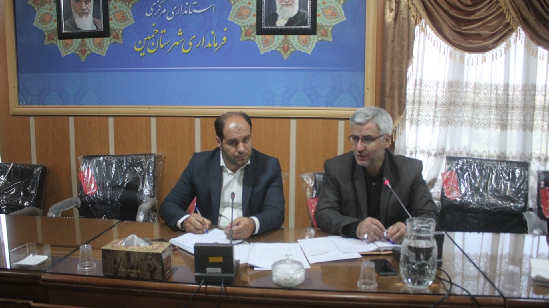 سومین جلسه ستاد جوانی جمعیت و حمایت از خانواده شهرستان خمین در سال 1402 برگزار شد