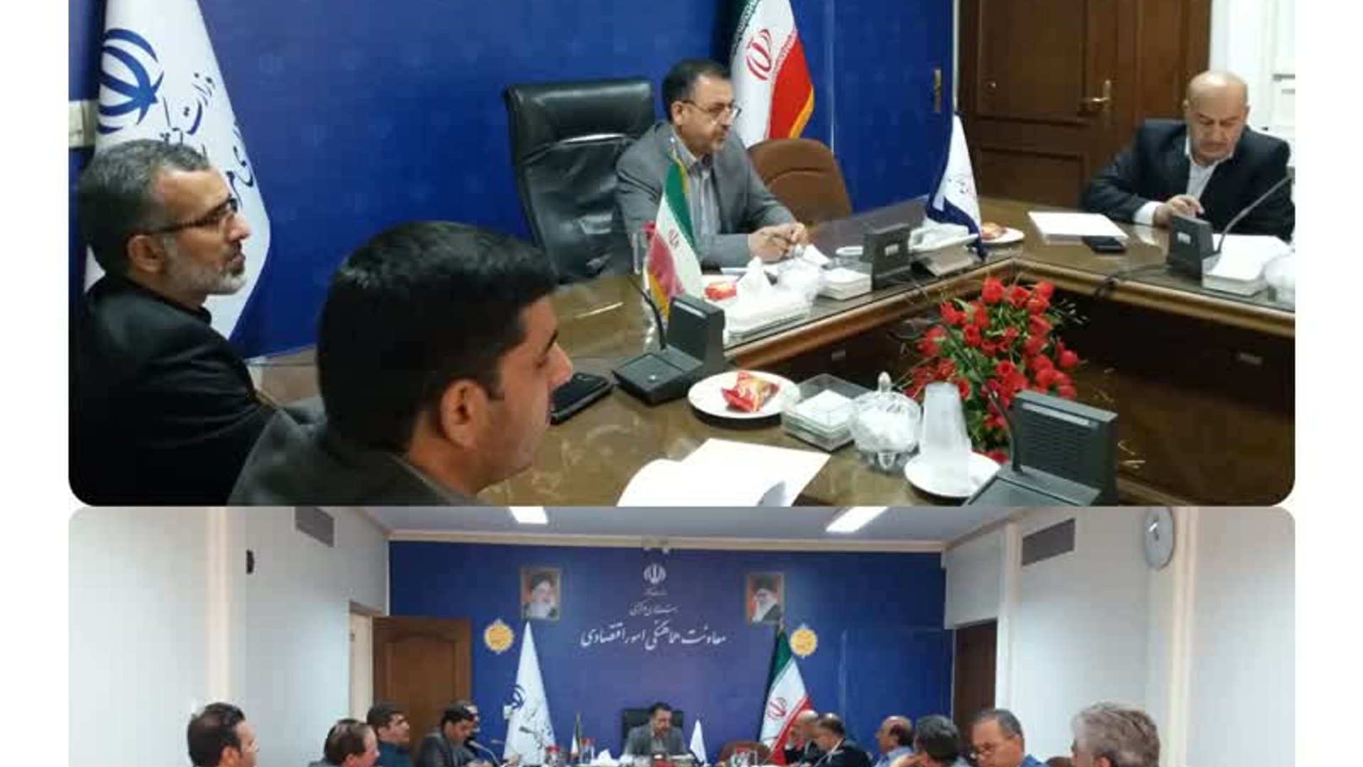 برگزاری نمایشگاه سنگ محلات در مهر ماه:
به منظور برگزاری هرچه بهتر نمایشگاه سنگ محلات در مهر ماه، در شهر نیم ور نشستی به ریاست میرزاخانی معاون هماهنگی امور اقتصادی وتوسعه منطقه ای واعضای مرتبط برگزار گردید.
در این نشست ضمن بررسی سوابق وعملکرد دوره های گذشته، به منظورهم افزایی وافزایش اثر بخشی نمایشگاه با مشارکت دستگاههای اجرایی وبا محوریت فرمانداری شهرستان محلات  مورد بحث وتبادل نظر قرار گرفت وتصمیمات لازم برای هرچه بهتر برگزار شدن این نمایشگاه اتخاذ گردید.
چهار شنبه یکم شهریور ماه 1402