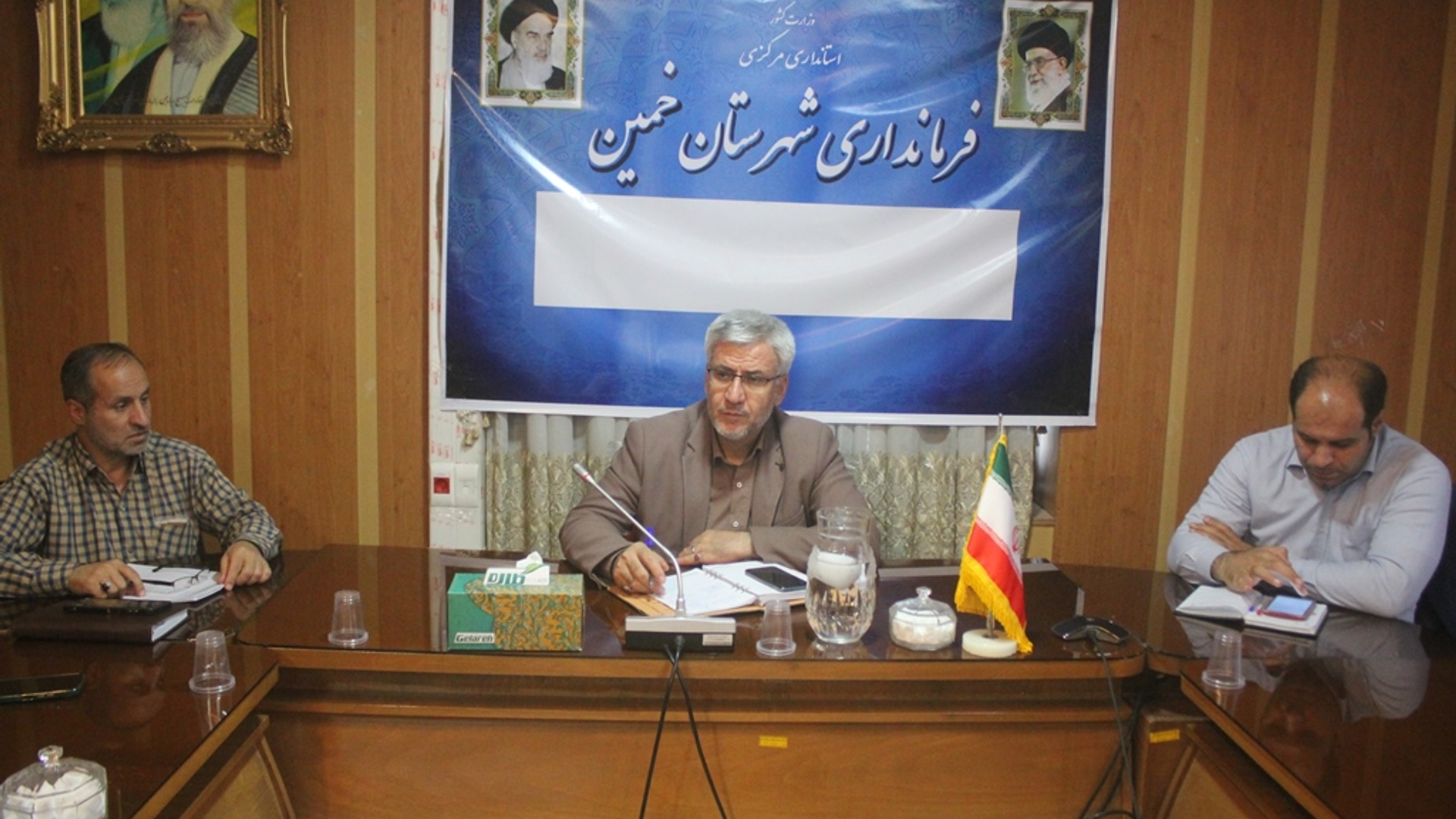 اولین جلسه هماهنگی برگزاری انتخابات شهرستان خمین در سال 1402 برگزار شد