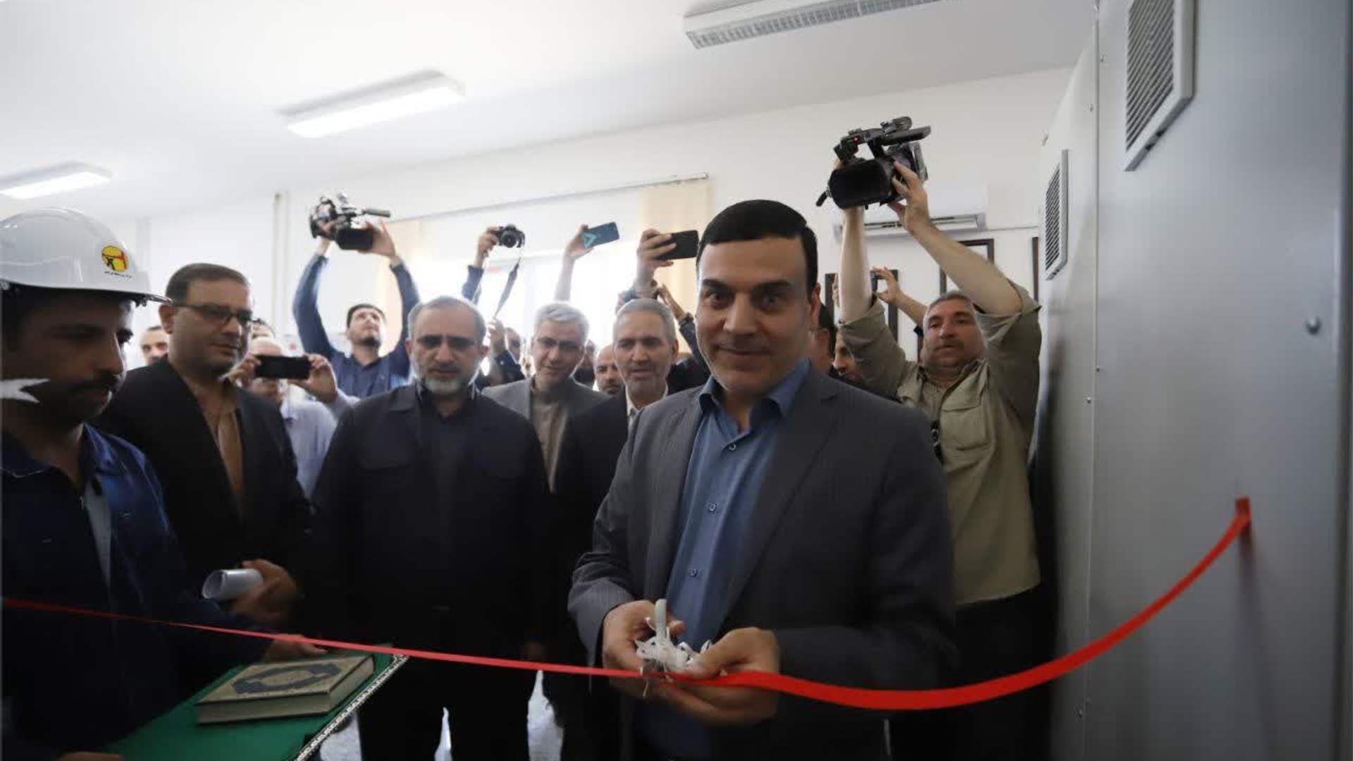 بهره برداری از ایستگاه برق ۶۳ کیلوولت شهابیه خمین