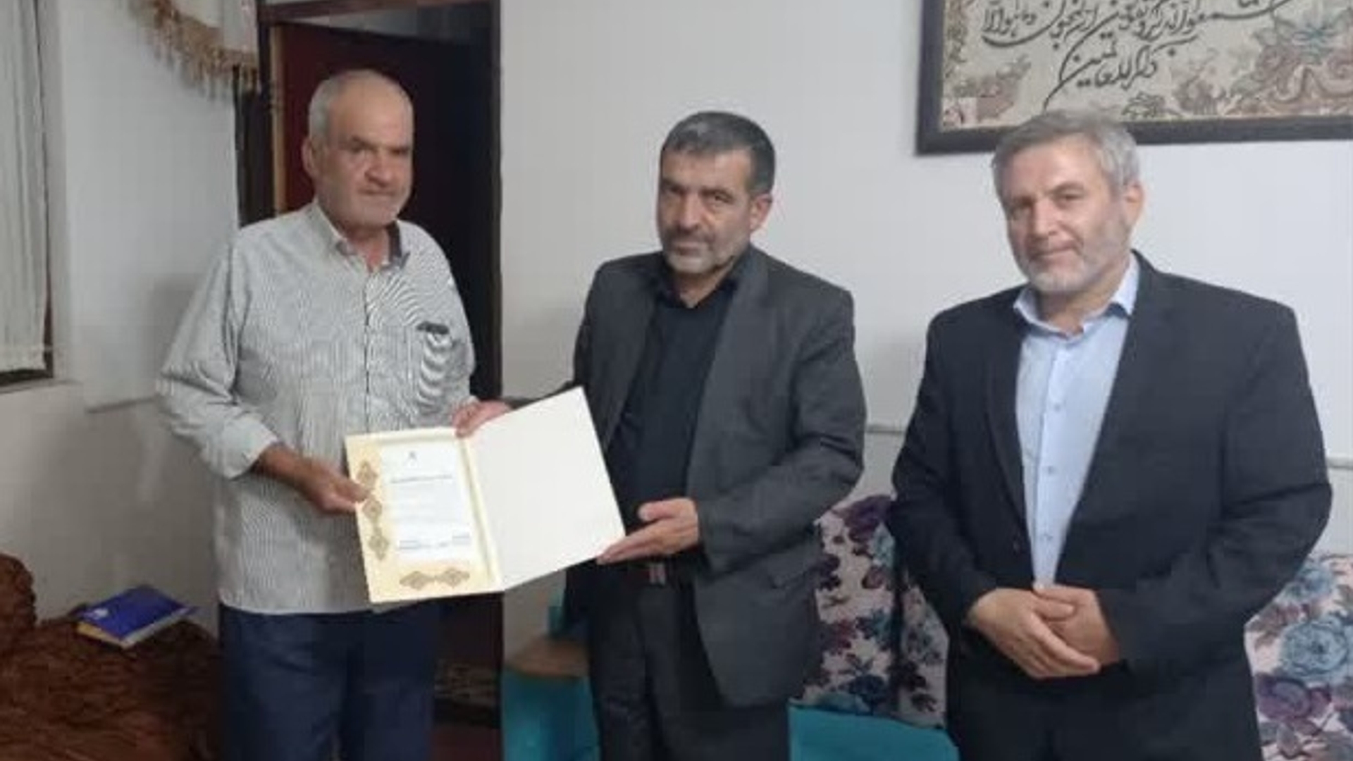 دیدار با جانباز سرافراز میهن اسلامی آقای روح اله علیجانی