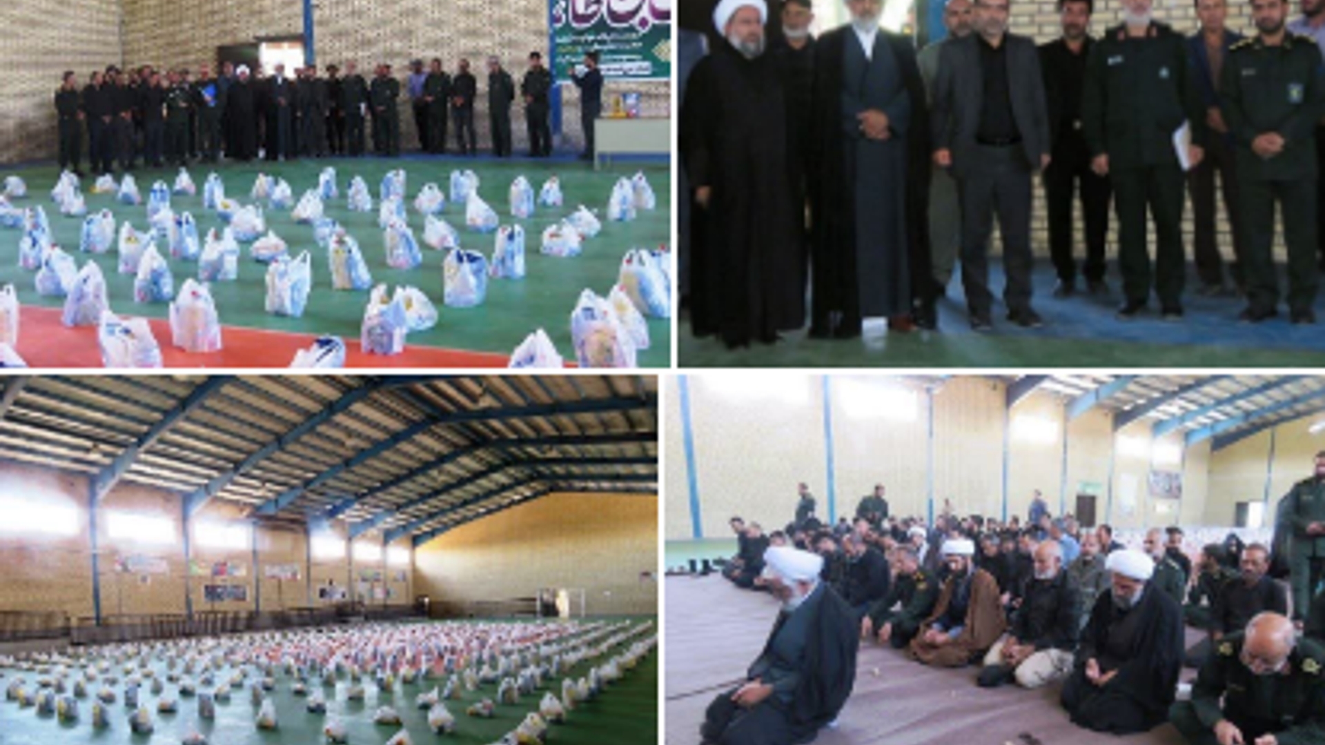 برگزاری رزمایش کمک مومنانه در زرندیه