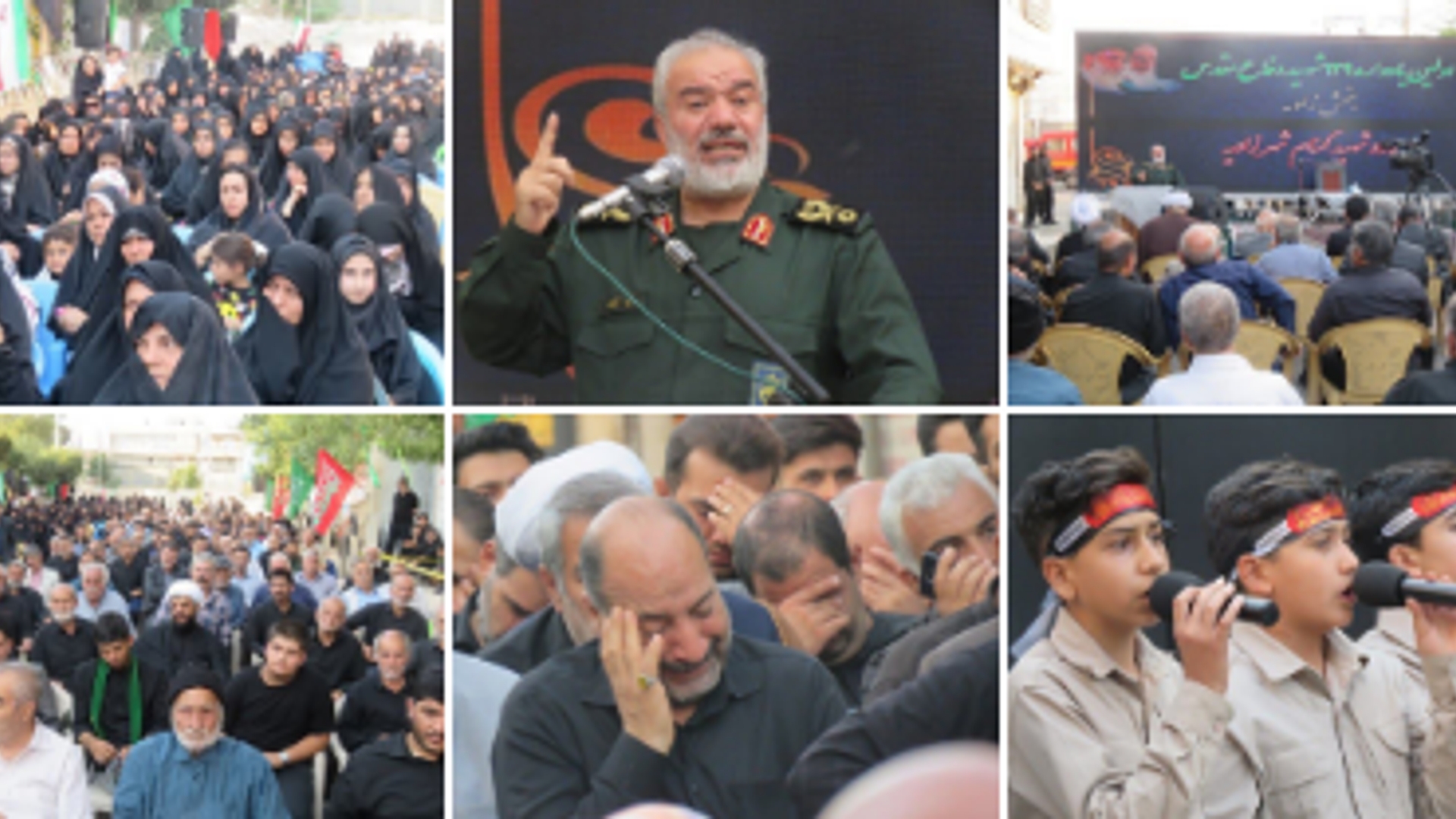 یادواره شهدای ۱۲۹ شهید بخش زاویه شهرستان زرندیه