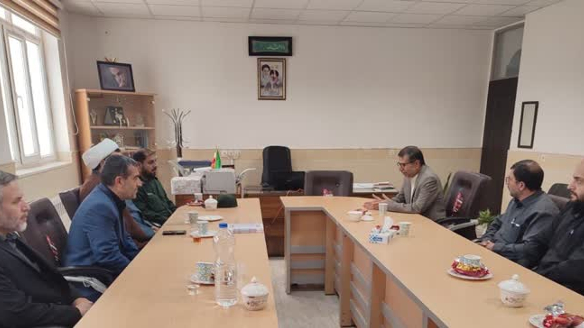 دیدار با جانباز و آزاده اقای علیرضا محمدیان