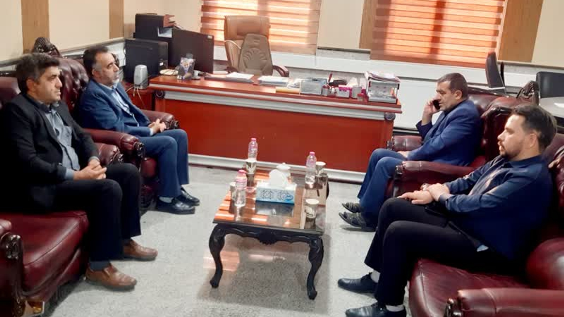 دیدار مدیرکل هنرهای نمایشی کشور با فرماندار