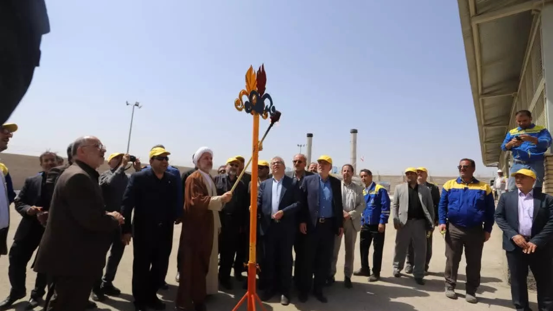 افتتاح 100 پروژه عمرانی و اقتصادی در شهرستان ساوه و آغاز عملیات اجرایی ۴۵ پروژه