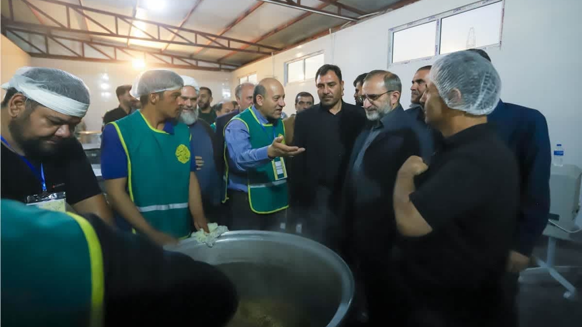 بازدید از موکب «ایستگاه اول راه کربلا» در شهرستان زرندیه