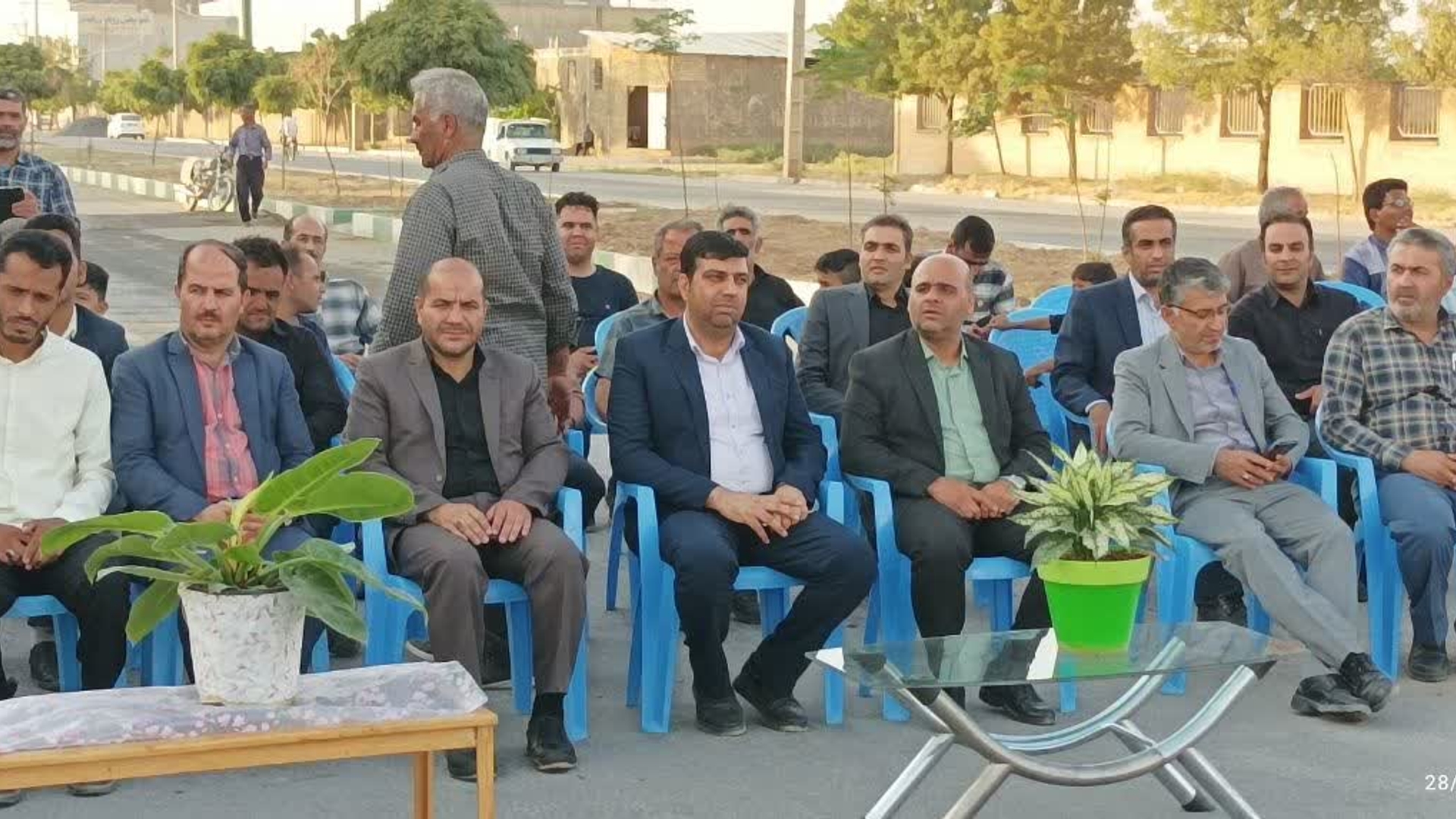 پل جاده داودآباد به ده نمک افتتاح وجهت استفاده مردم شریف منطقه مورد بهره برداری قرار گرفت