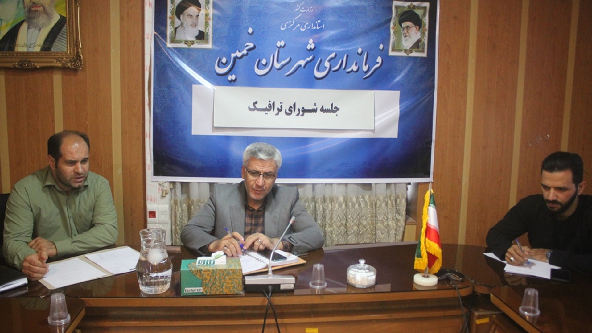 چهارمین جلسه شورای ترافیک شهرستان خمین در سال 1402 برگزار شد