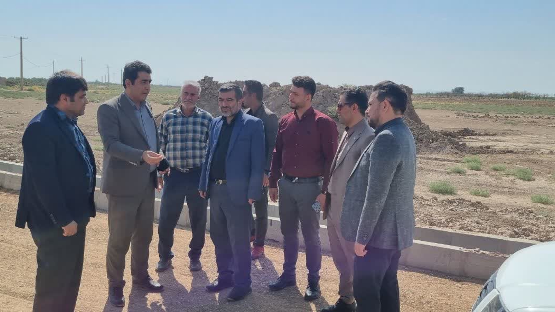 بازدید  از پروژه های عمرانی شهرداری خشکرود