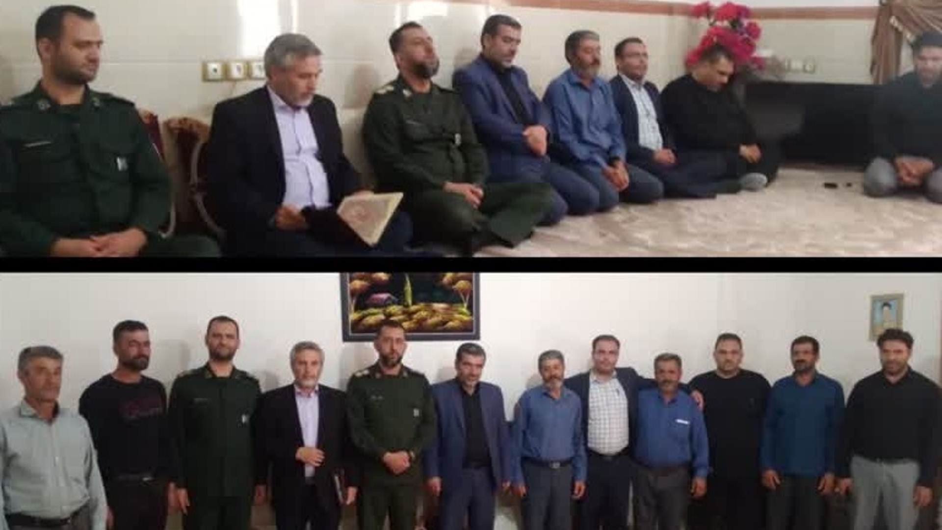 دیدار فرماندار با جانباز و آزاده سرافراز هشت سال دفاع مقدس آقای محمد کاظم اسماعیلی