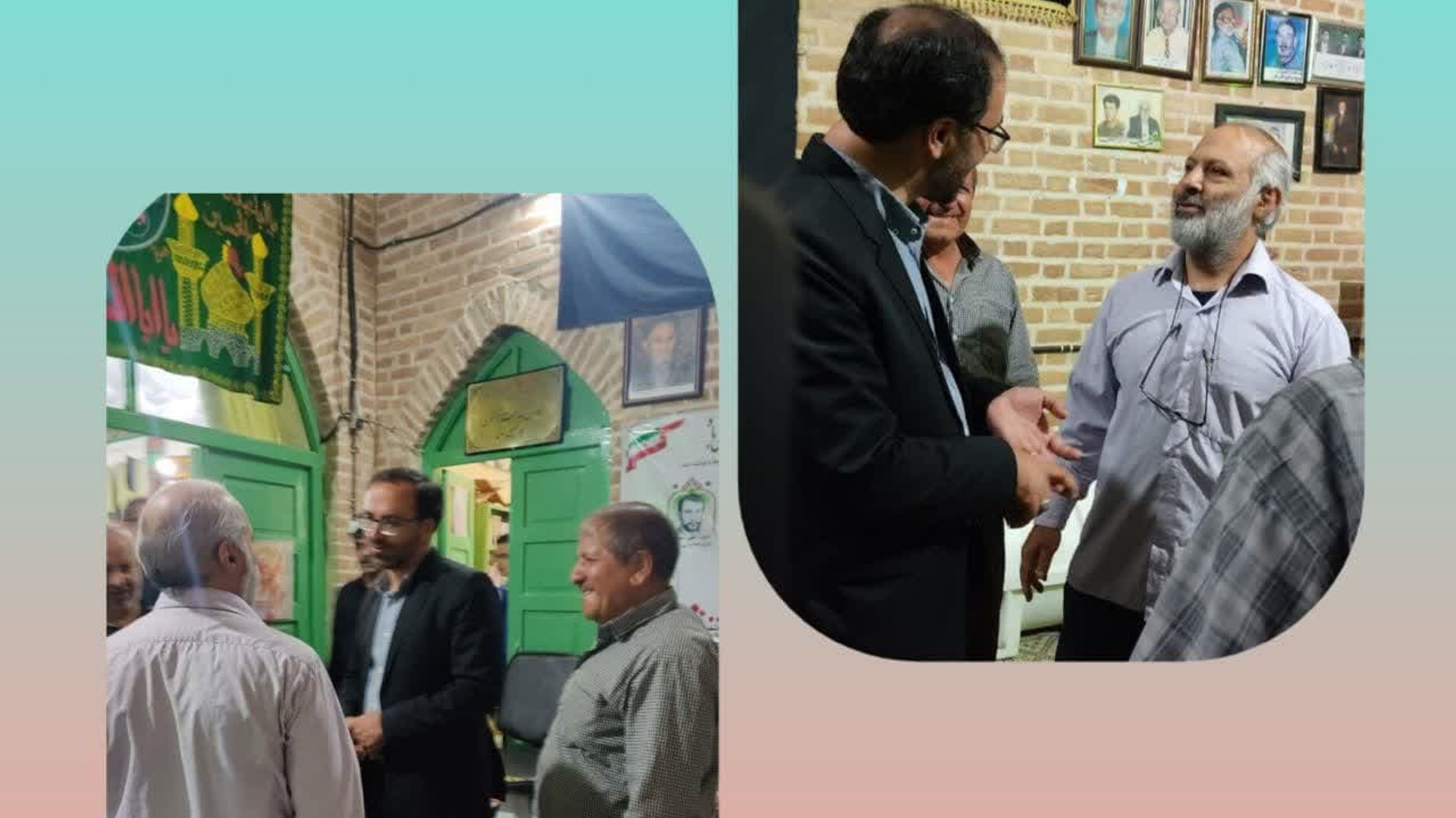 دکتر اتابکی سرپرست فرماندار شهرستان تفرش با حضور در بین نمازگزاران مسجد حسین خانی و شرکت در روضه ابا عبدالله الحسین(ع) ضمن بازدید از بخش های مختلف فرهنگی و اجتماعی مسجد، با نمازگزاران مسجد حسین خانی تفرش گفتگو و به مطالبات مردم پاسخ داد.