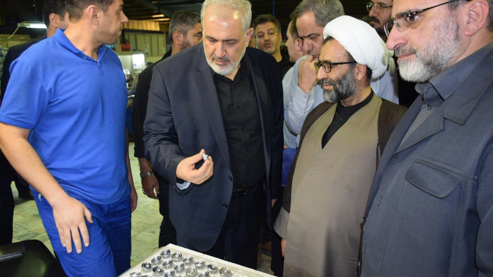 بازدید وزیر صمت از شرکت تولیدی نوآوران سویاب صنعت محلات