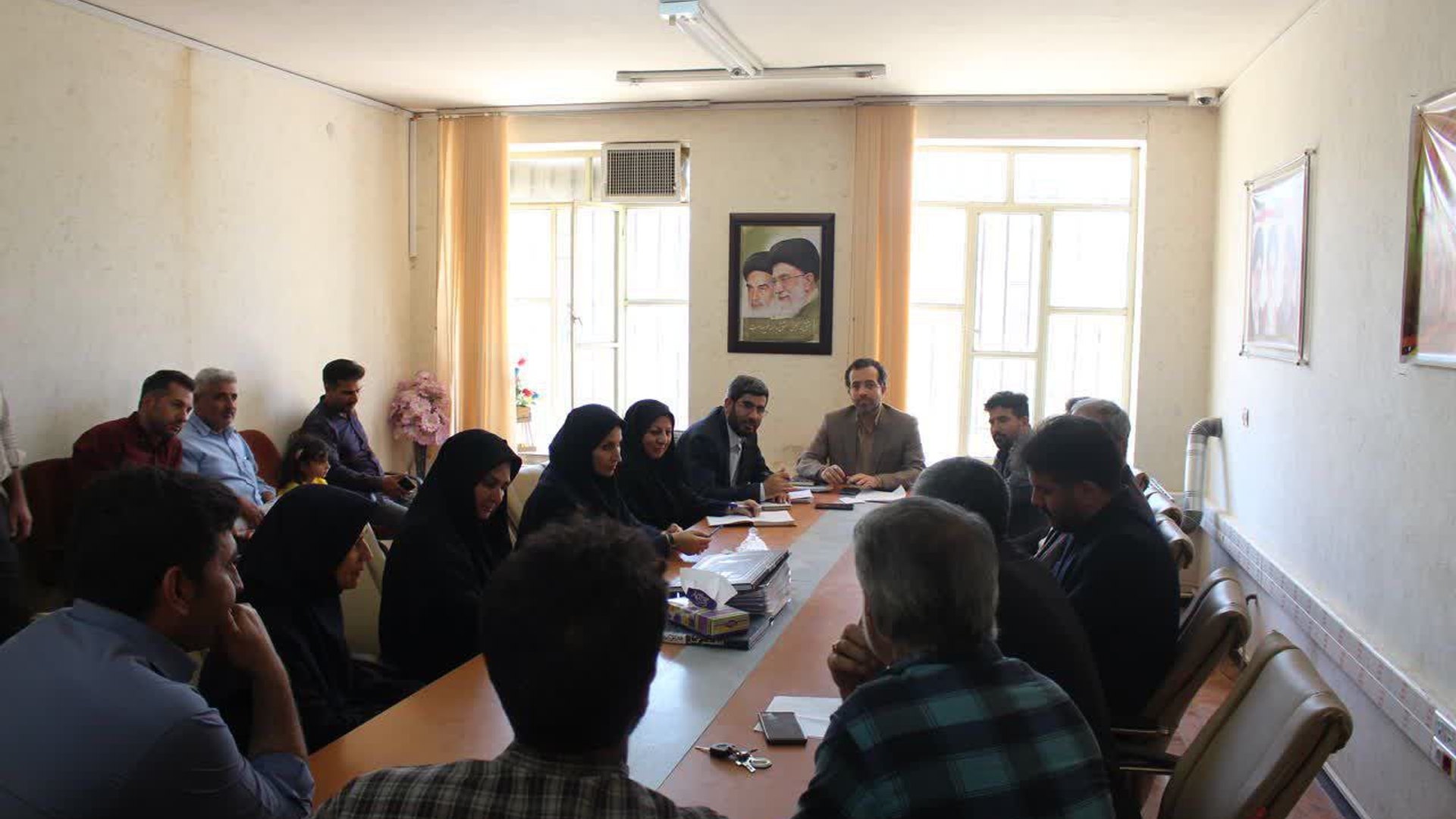 بازدید و ارزیابی وضعیت نیروی انسانی تعدادی از دهیاری های بخش قره چای شهرستان خنداب و بخش مرکزی شهرستان اراک