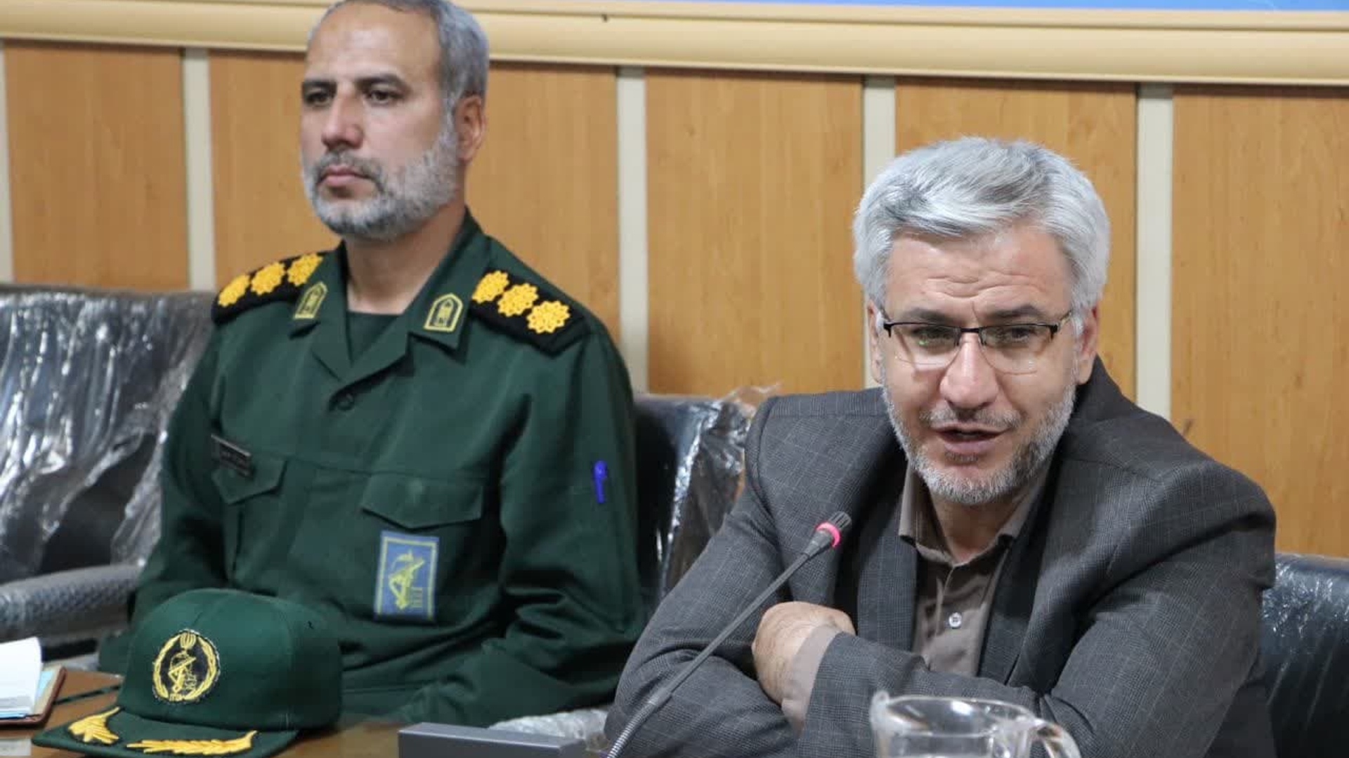 جلسه هماهنگی گرامیداشت هفته دفاع مقدس در شهرستان خمین برگزار شد