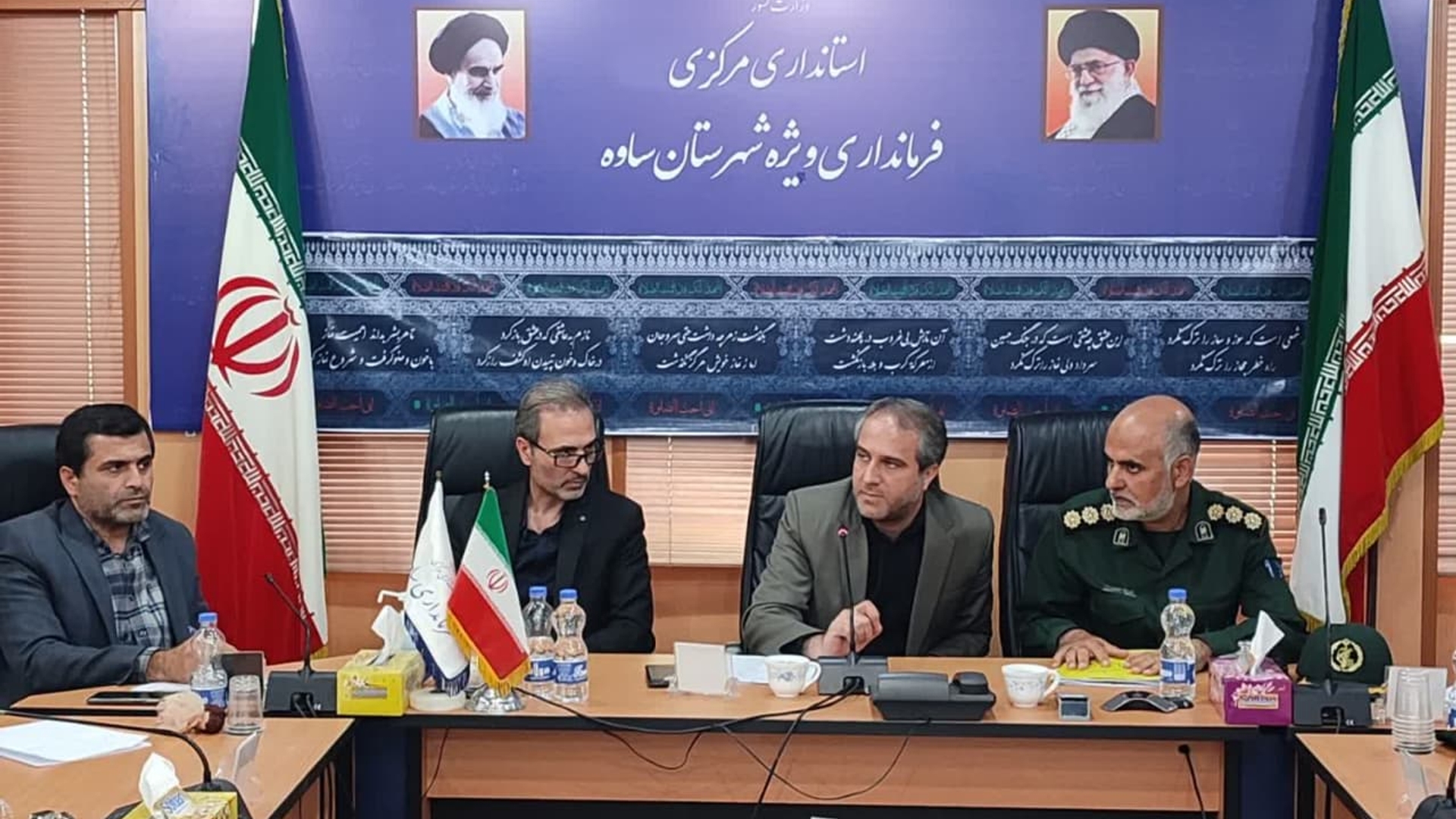 جلسه کمیسیون دانشجویی شهرستان ساوه