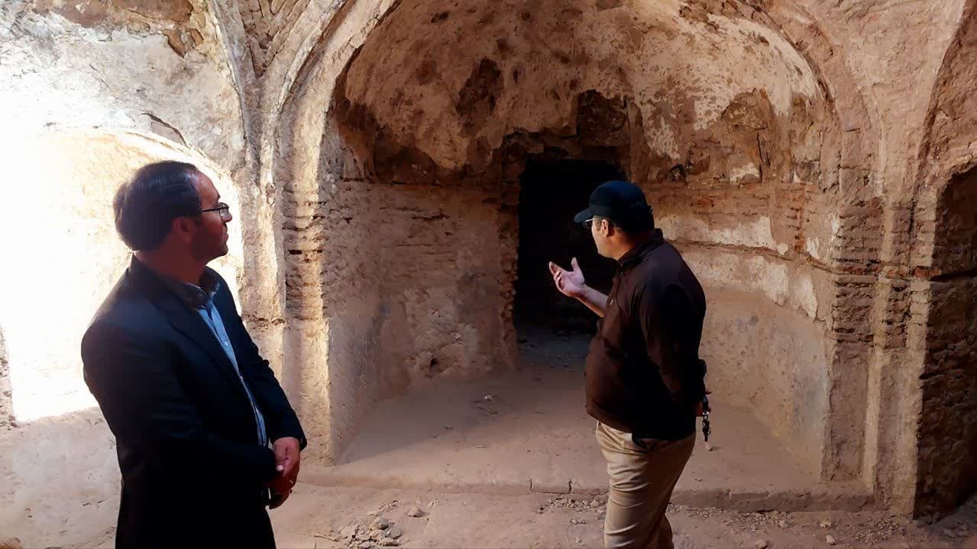 بازدید از حمام دوران سلجوقی