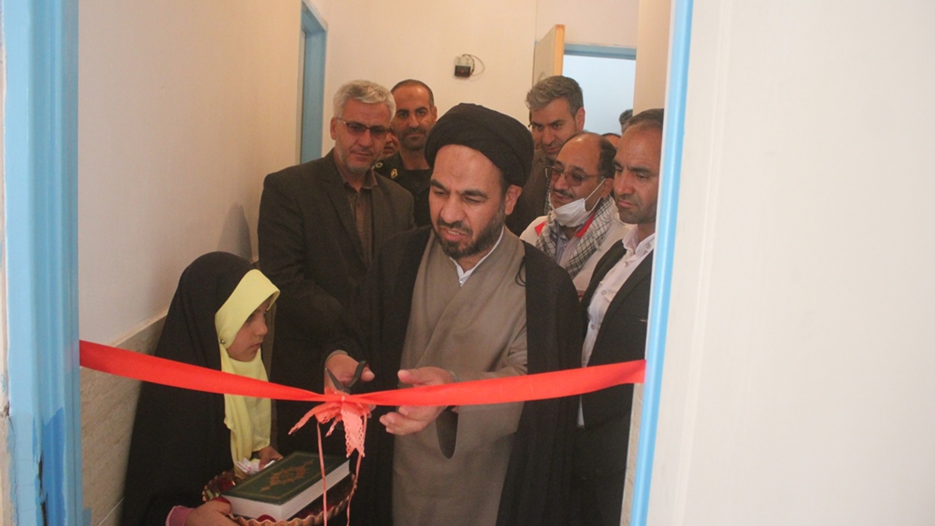 خانه هلال روستای قلعه بابوی شهرستان خمین افتتاح شد