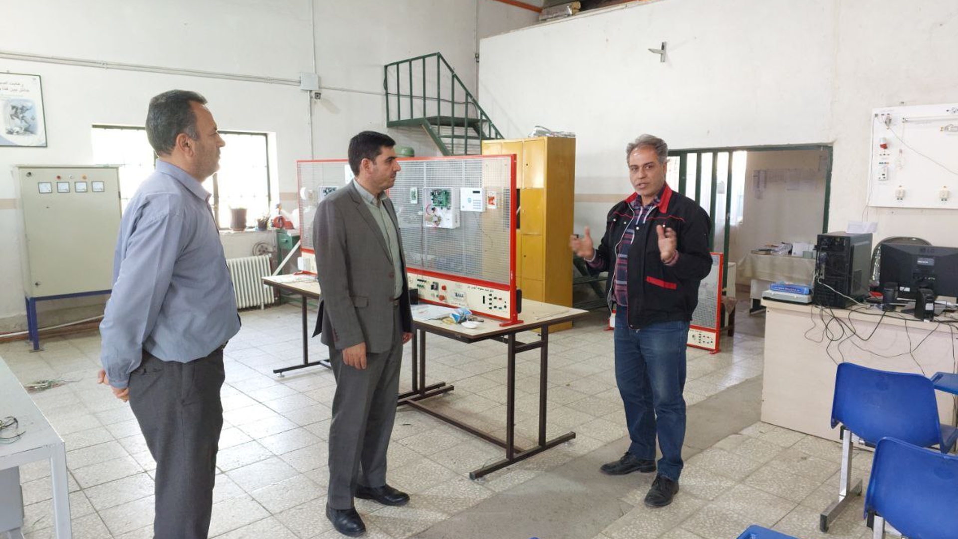 بازدید سرزده سرپرست فرمانداری از مرکز آموزش فنی و حرفه ای شهرستان محلات