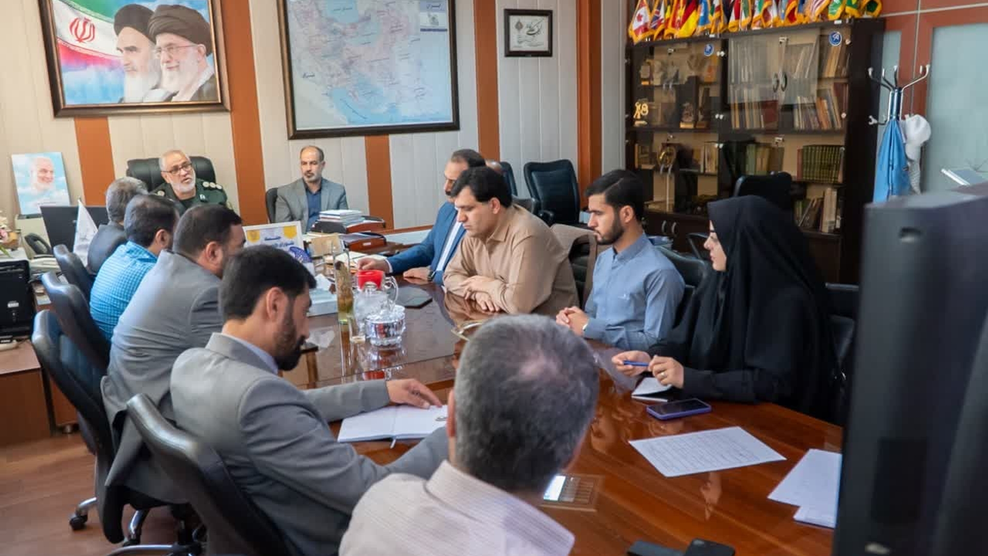 روابط عمومی قلب تپنده یک سازمان و در خط مقدم جهاد تبیین است