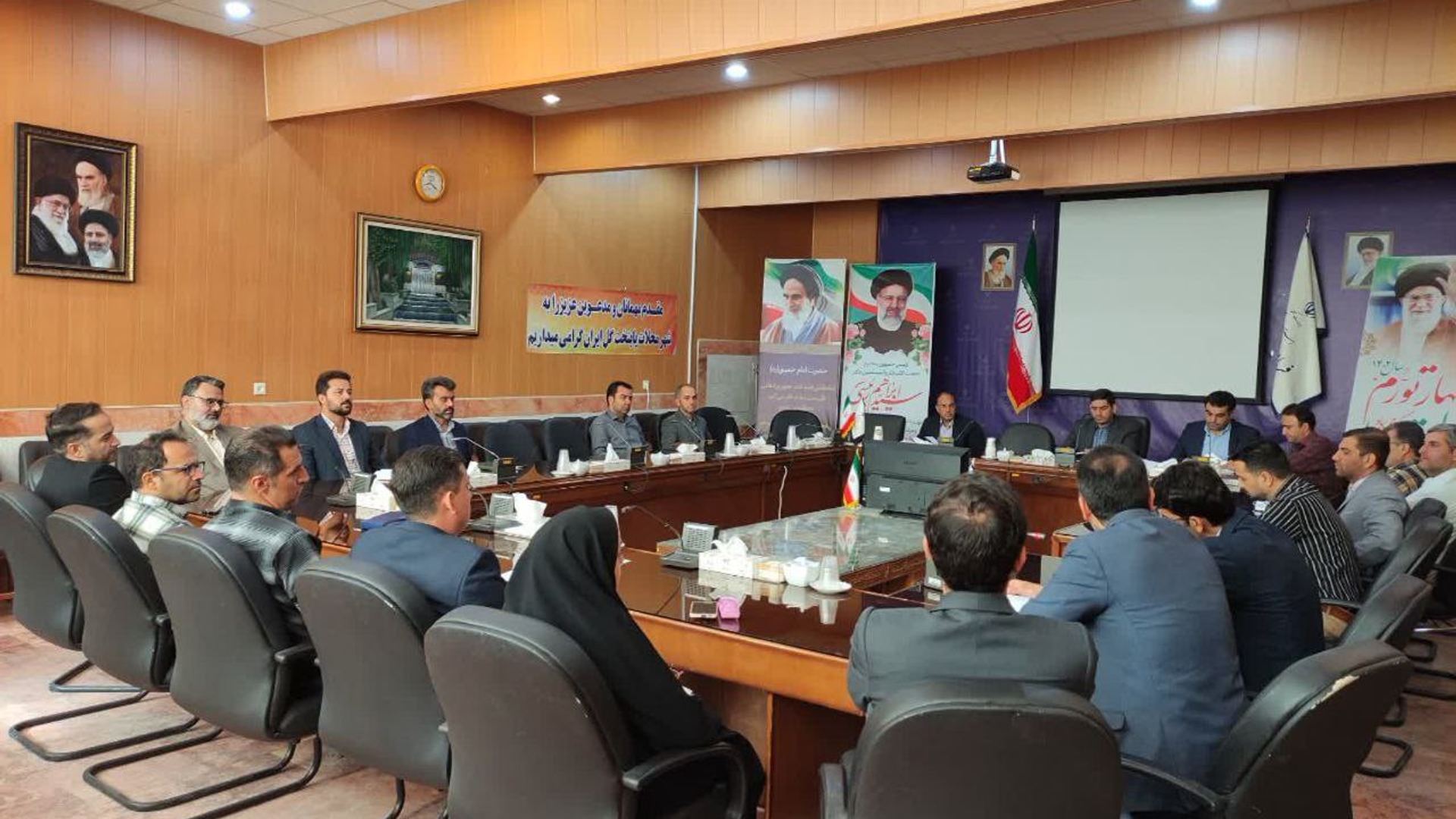 جلسه ستاد مدیریت بحران شهرستان محلات.