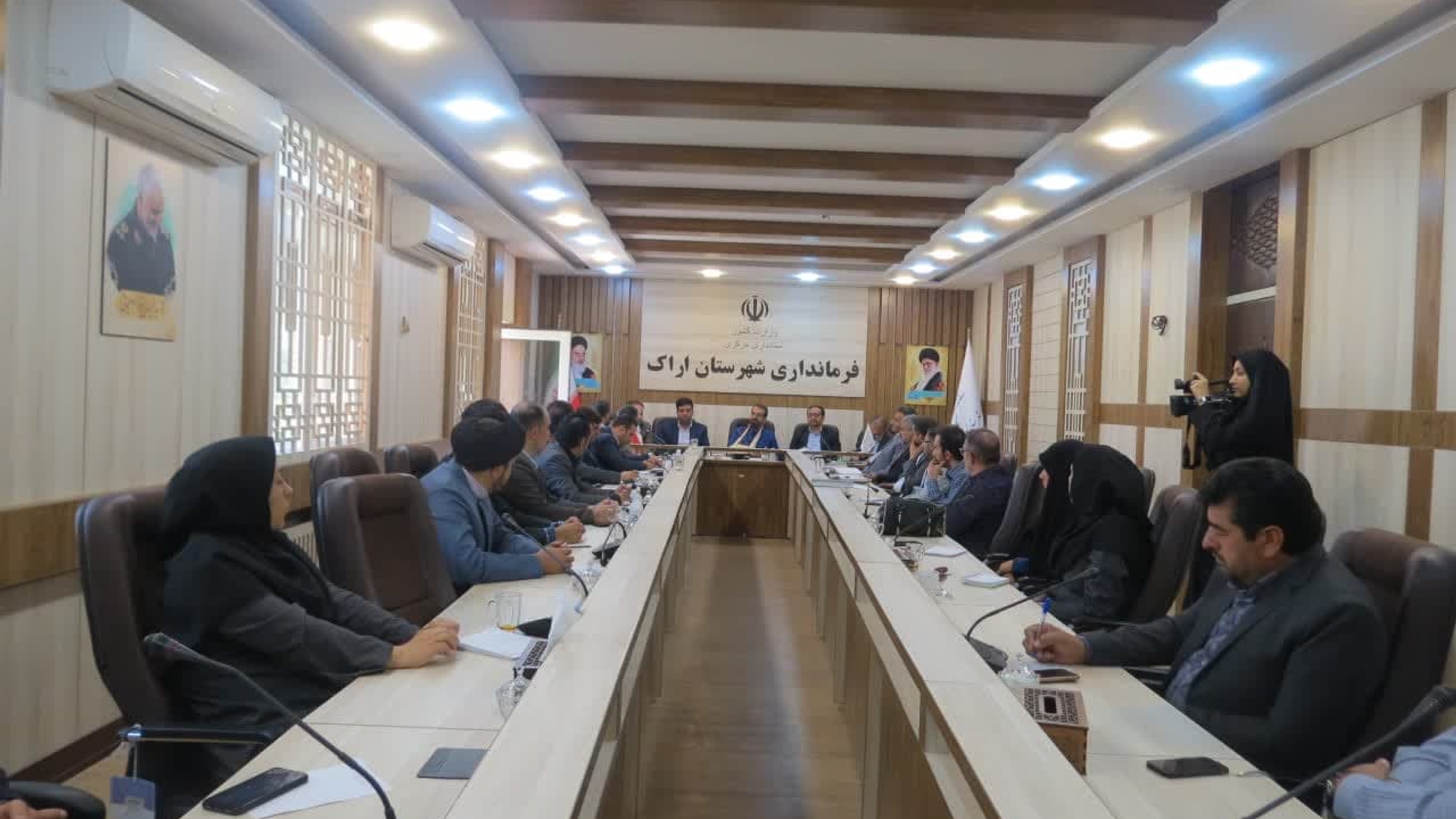 نشست با مسئولین حوزه انتخابیه اراک، کمیجان و خنداب