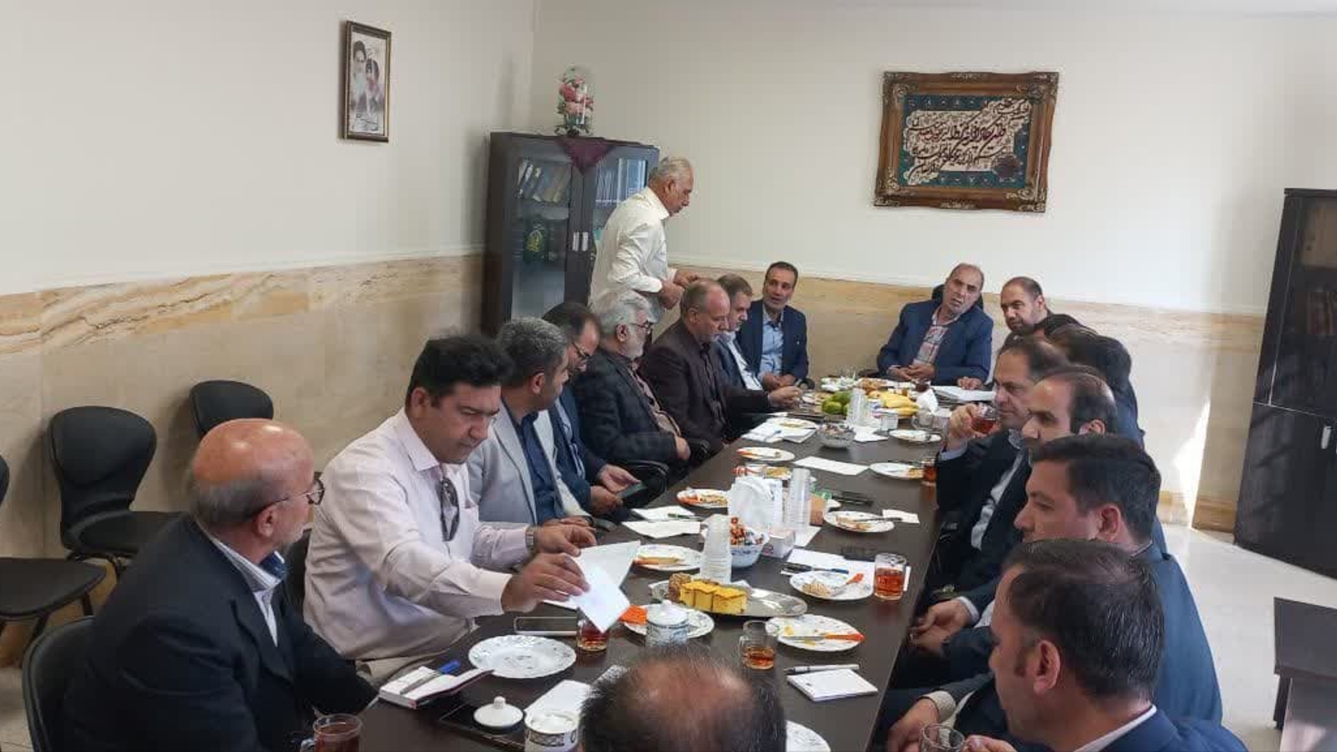 جلسه بررسی آخرین وضعیت پروژه آب هفتیان به دعوت نماینده برگزار شد