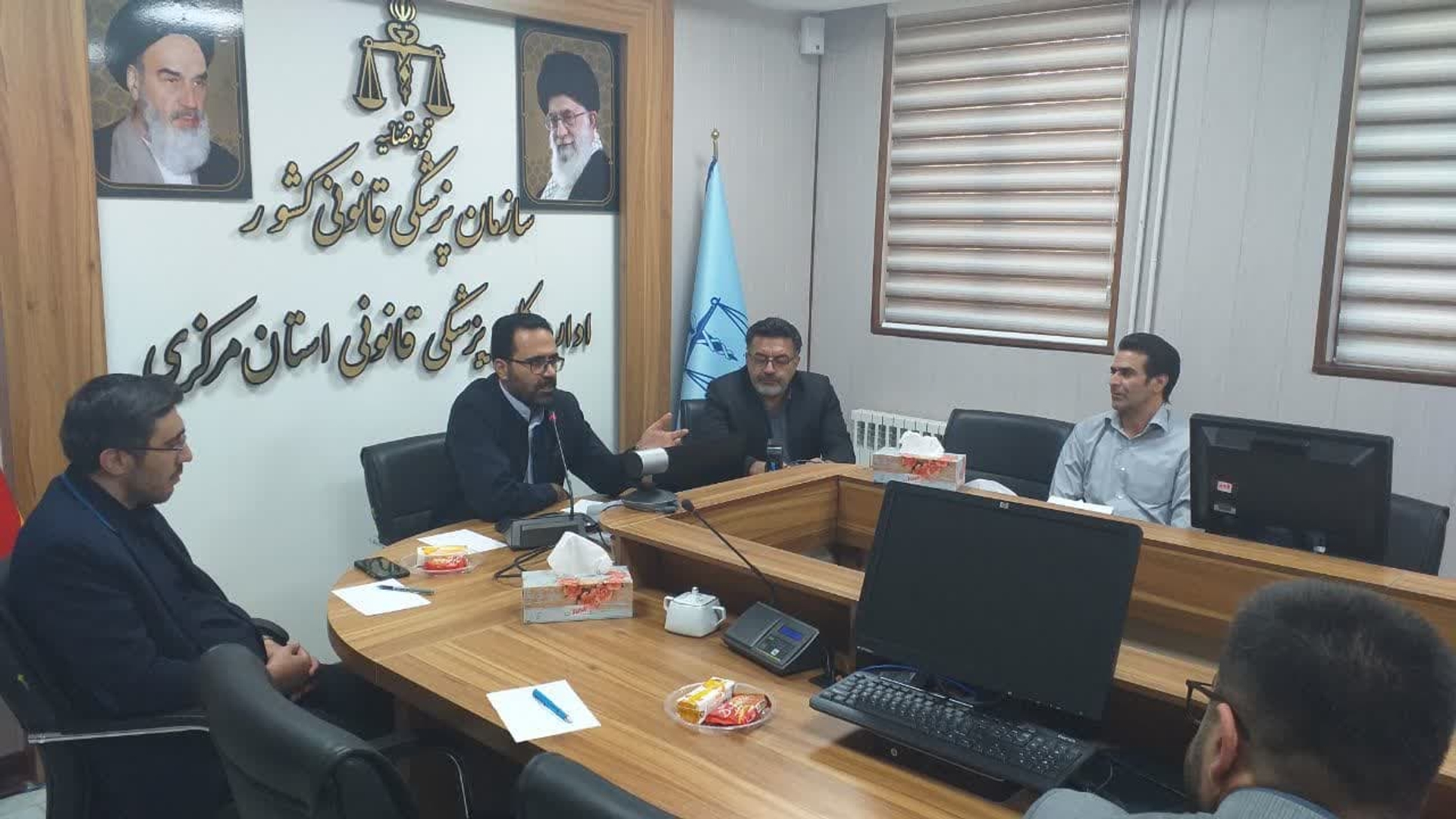 برگزاری دوره آموزشی پدافند غیرعامل در اداره کل پزشکی قانونی.