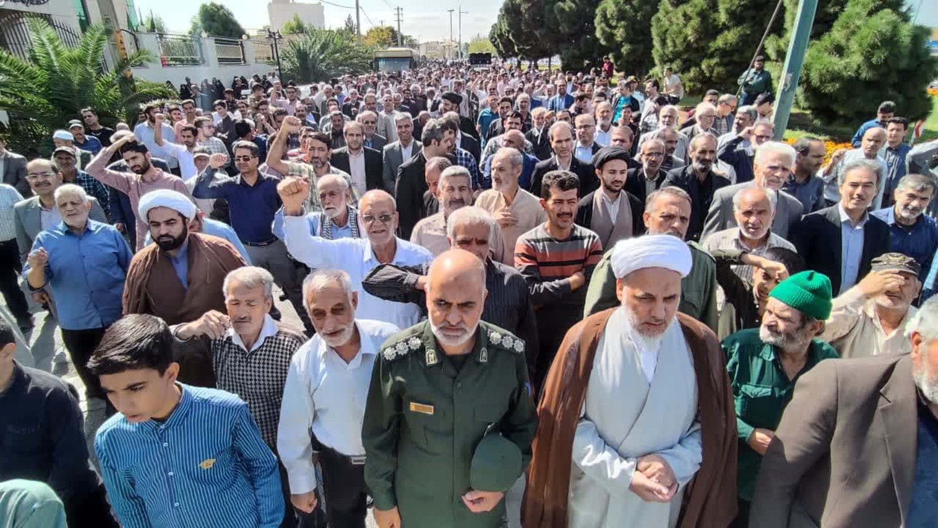 راهپیماییِ همبستگی با مردم مظلوم فلسطین و حمایت از رزمندگان جبهه مقاومت