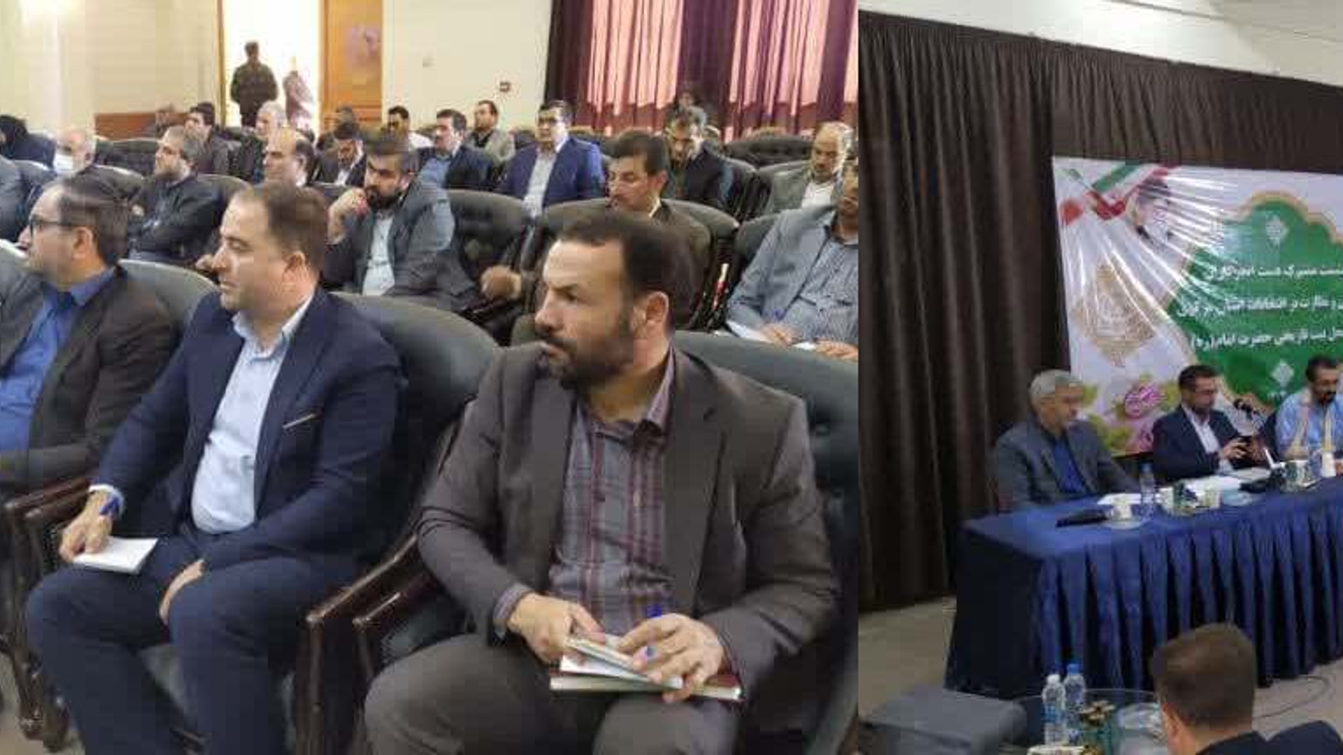 حضور فرماندار شهرستان خنداب در همایش انتخاباتی