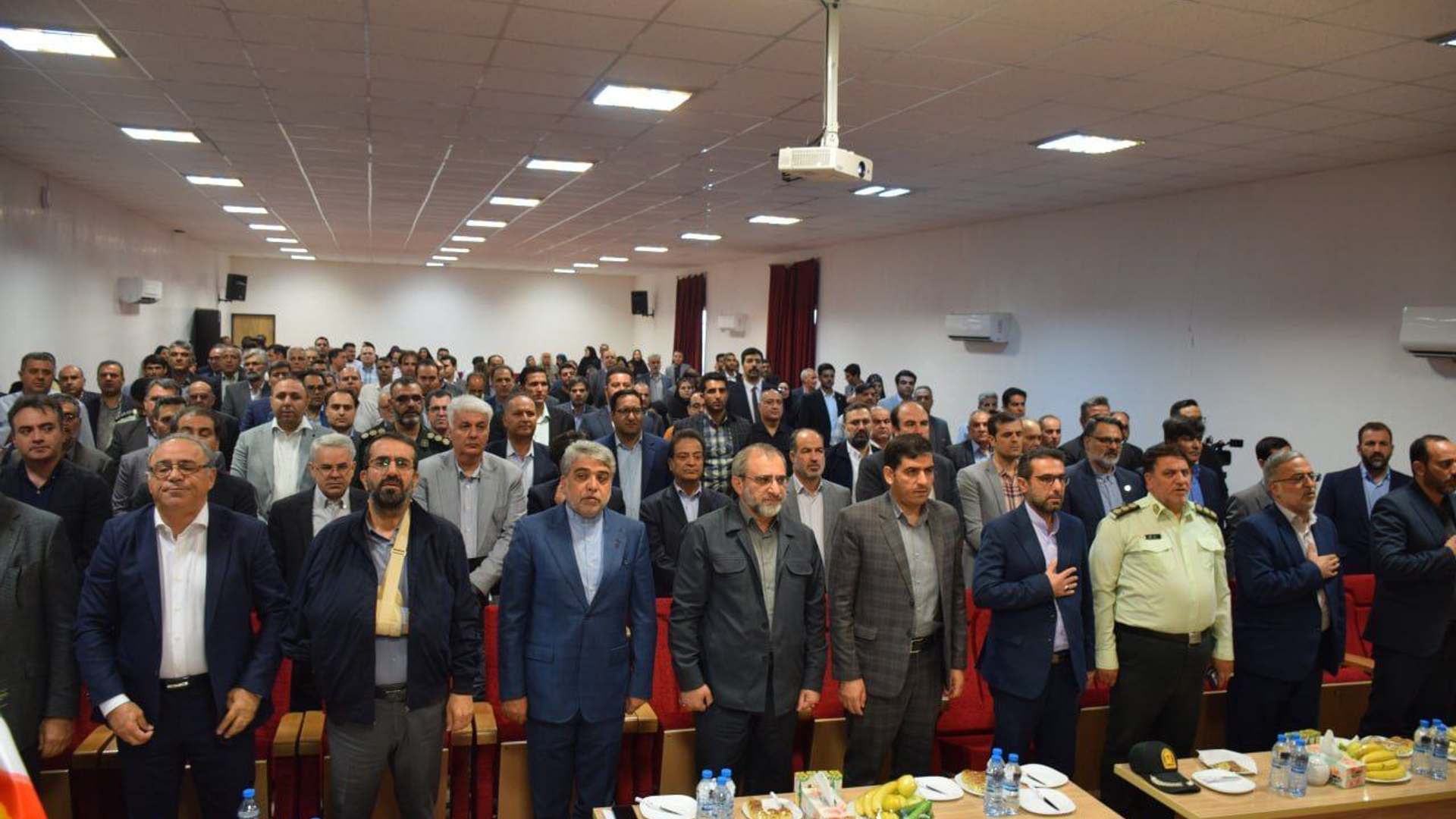 مراسم افتتاح پانزدهمین نمایشگاه بین المللی سنگ ایران در شهرستان محلات - شهر نیم ور