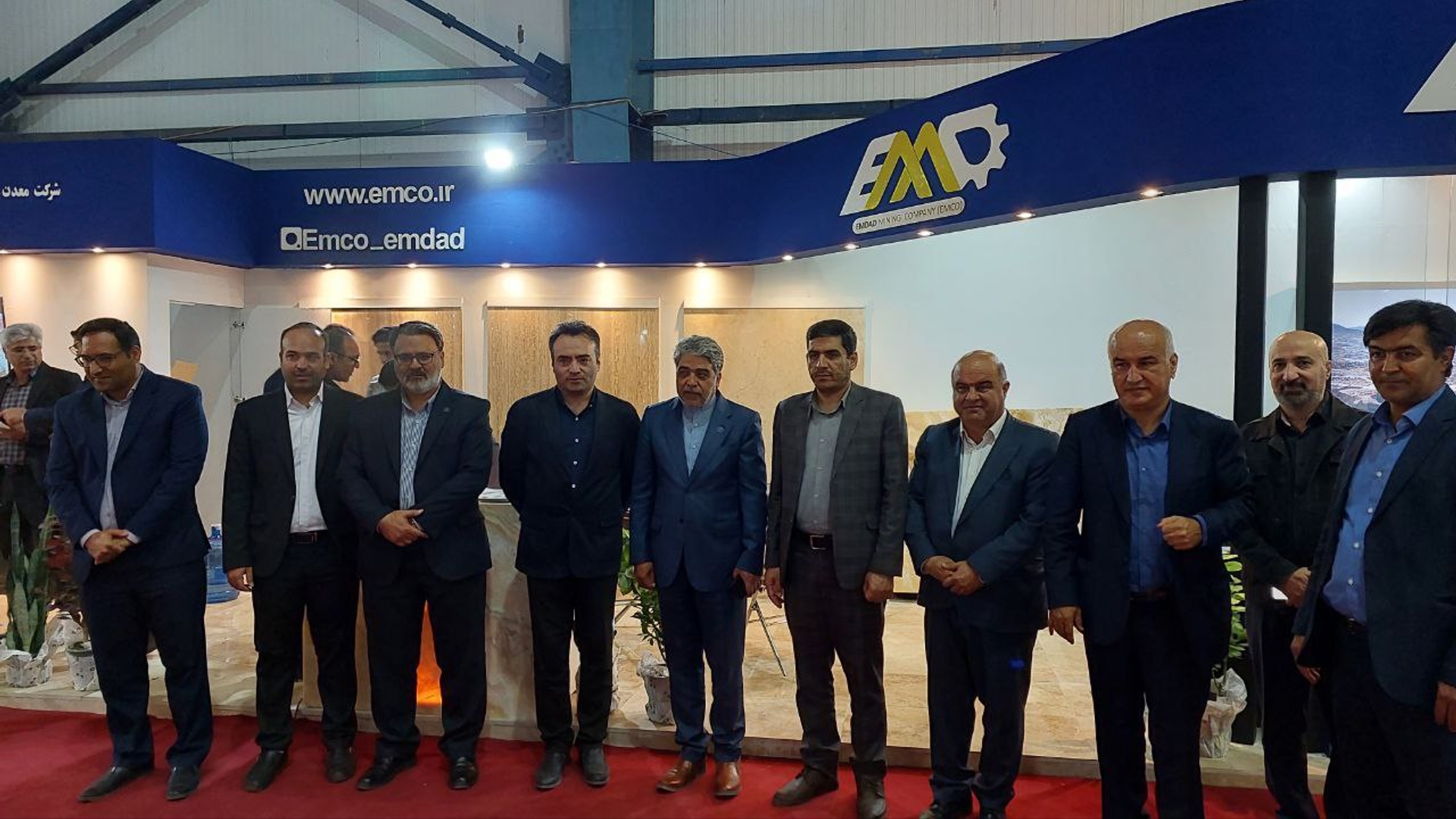 بازدید میدانی سرپرست فرمانداری شهرستان محلات از پنجمین نمایشگاه بین المللی سنگ ایران