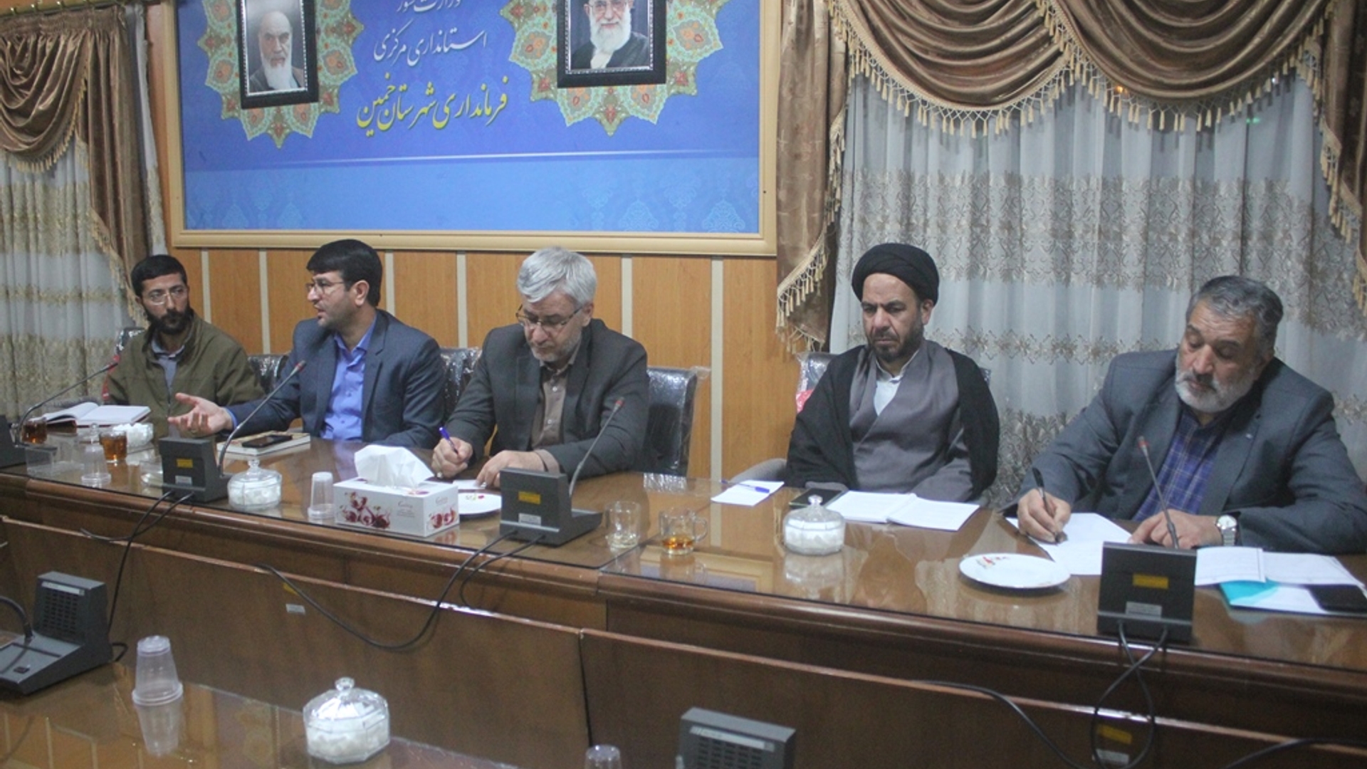 جلسه ستاد امر به معروف و نهی از منکر شهرستان خمین برگزار شد