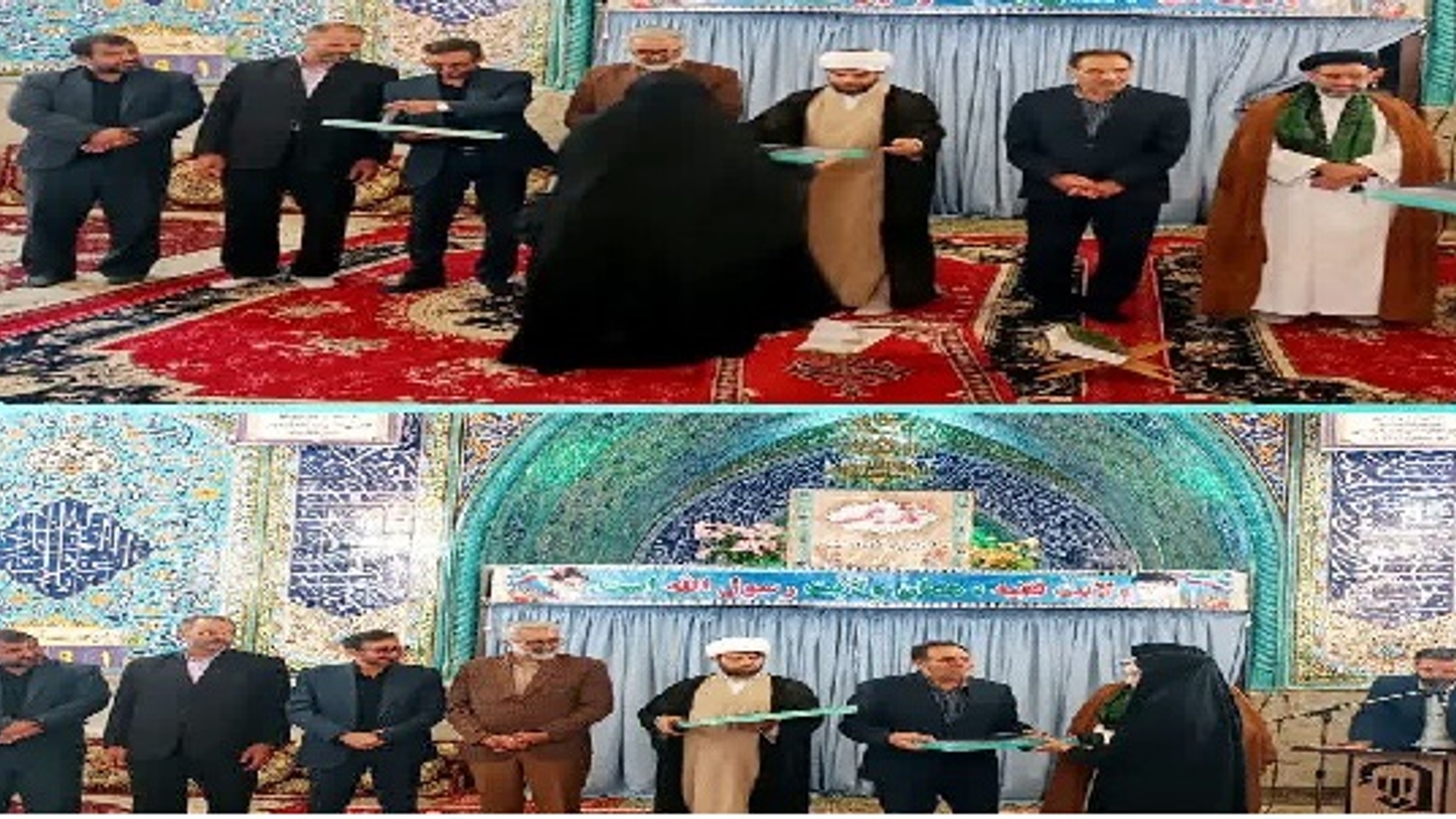 تجلیل از ماما ، بهورز و مراقبین سلامت در پایگاه های شهرستان شازند