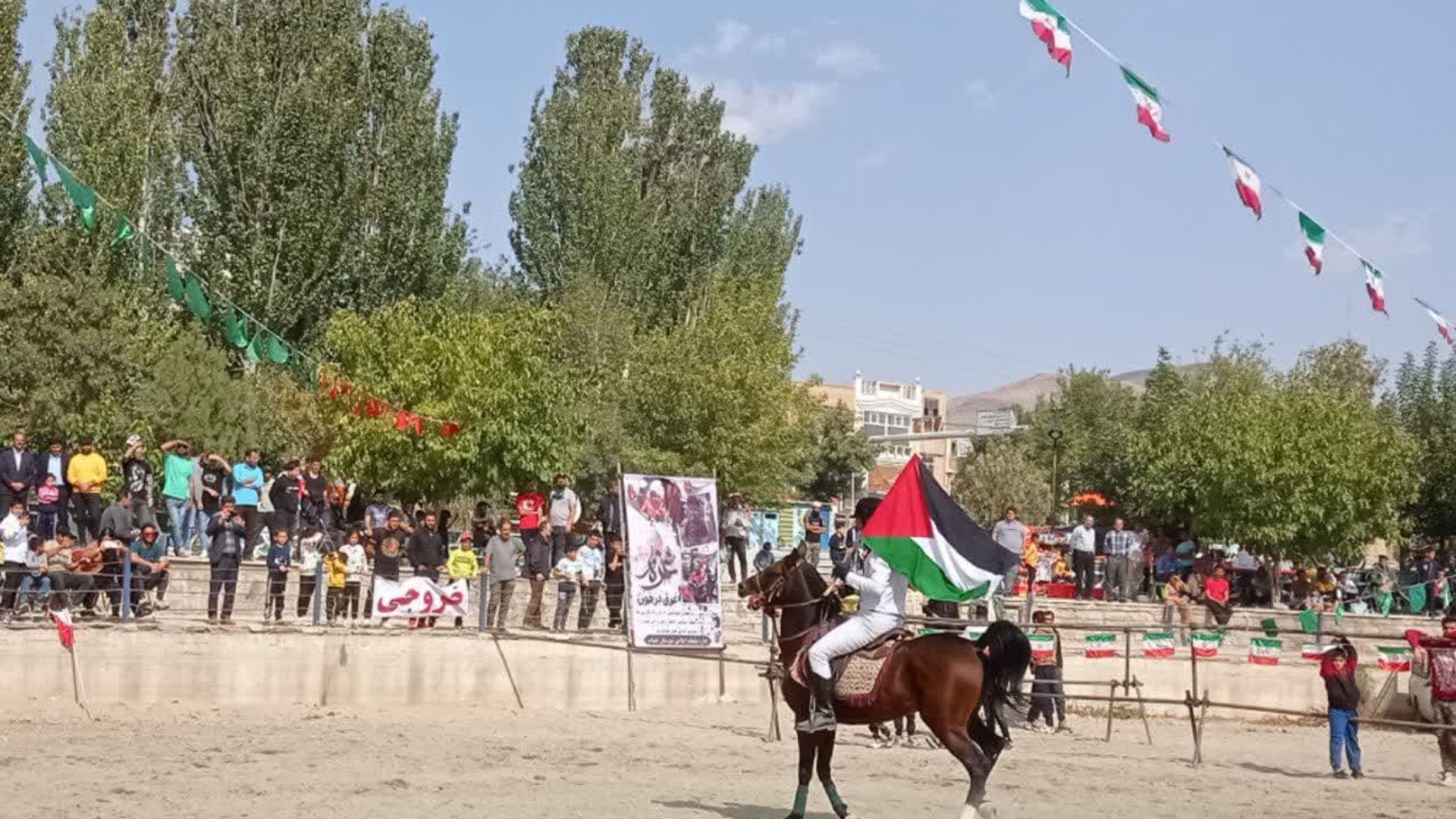 برگزاری همایش سوارکاری در شهرستان خنداب