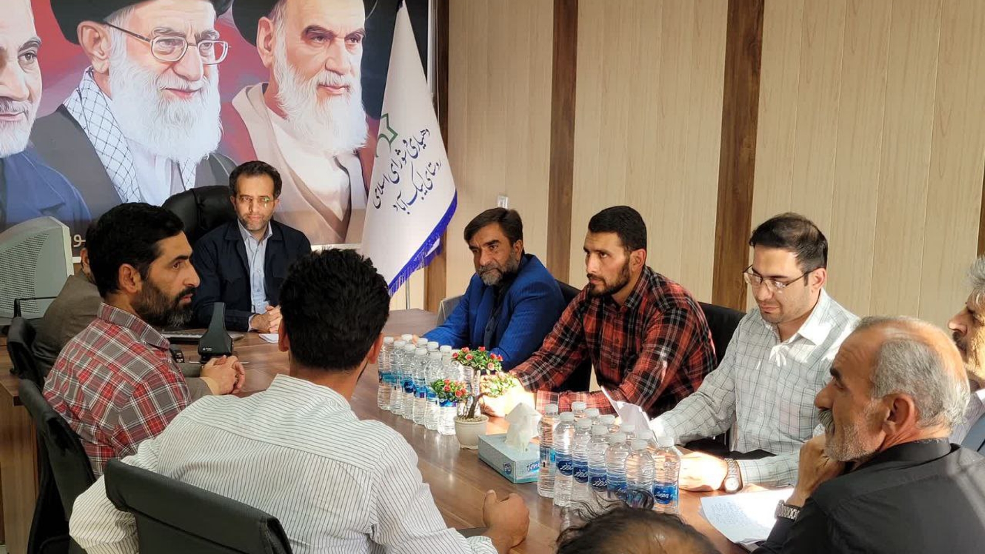 افتتاح ساختمان دهیاری روستای ایبک آباد