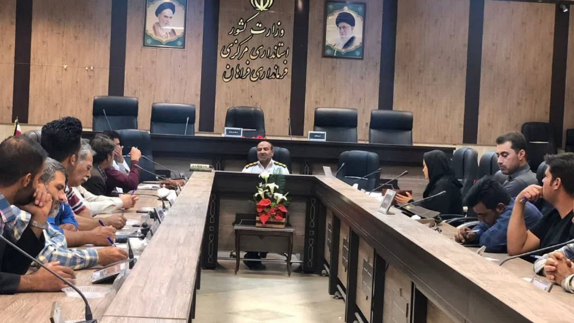 برگزاری کارگاه آموزشی با عنوان دوره های مشارکتی ویژه دهیاران بخش مرکزی شهرستان فراهان